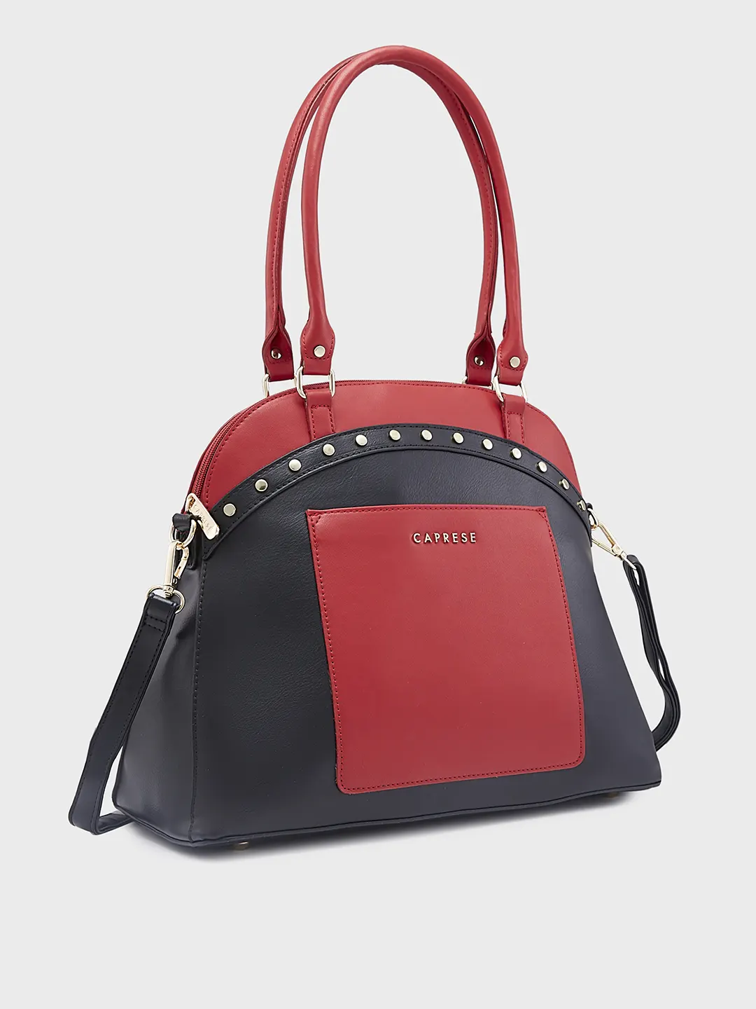 Caprese Shelby Large Red Satchel Bag - Image 4
