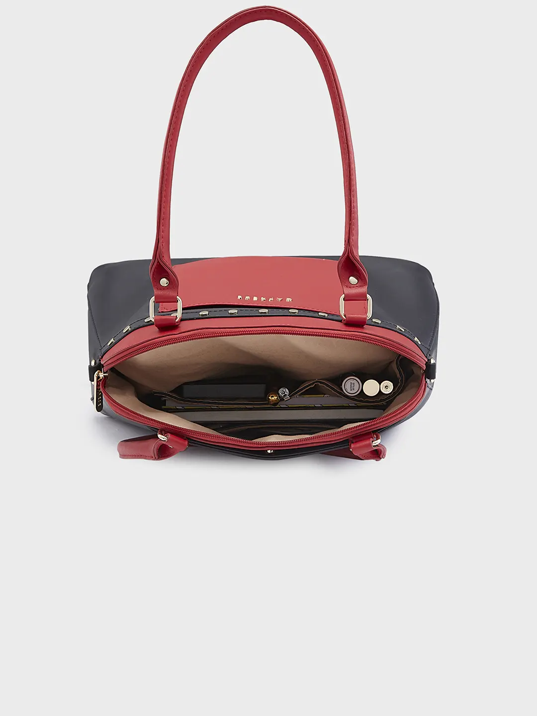 Caprese Shelby Large Red Satchel Bag - Image 9