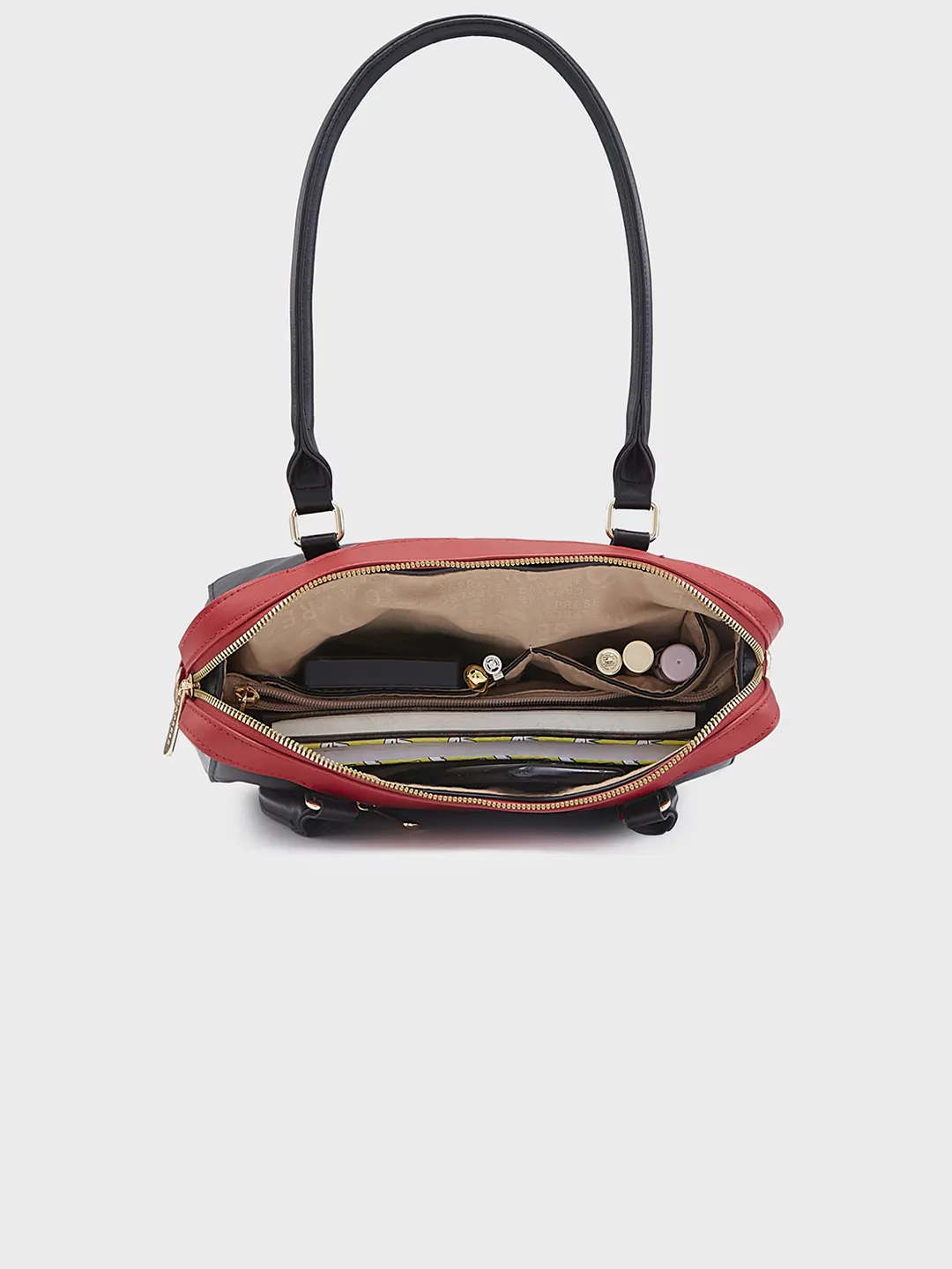 Caprese Shelby Small Red Satchel Bag - Image 8