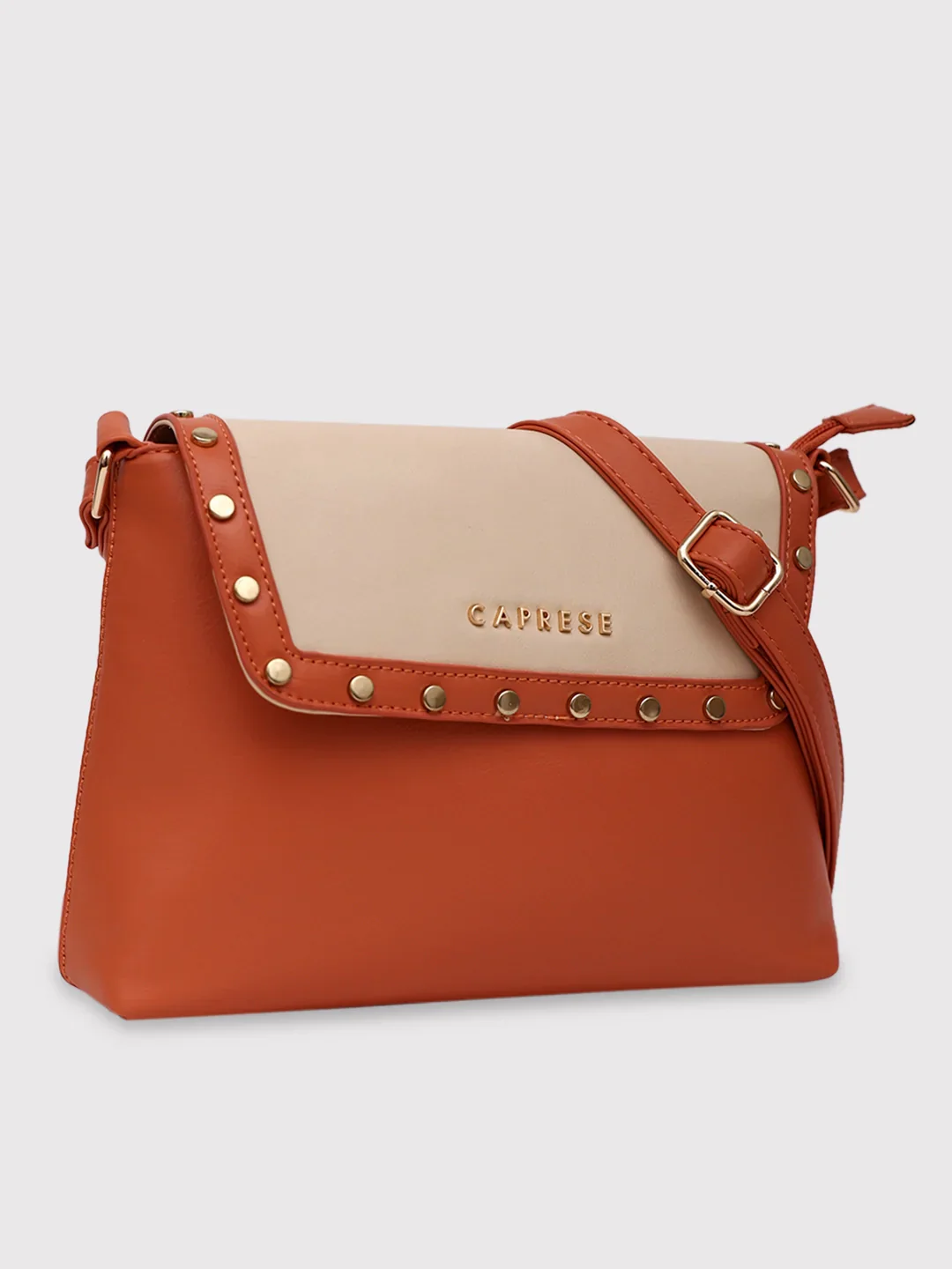 Caprese Shelby Medium Beige Sling Bag - Image 3