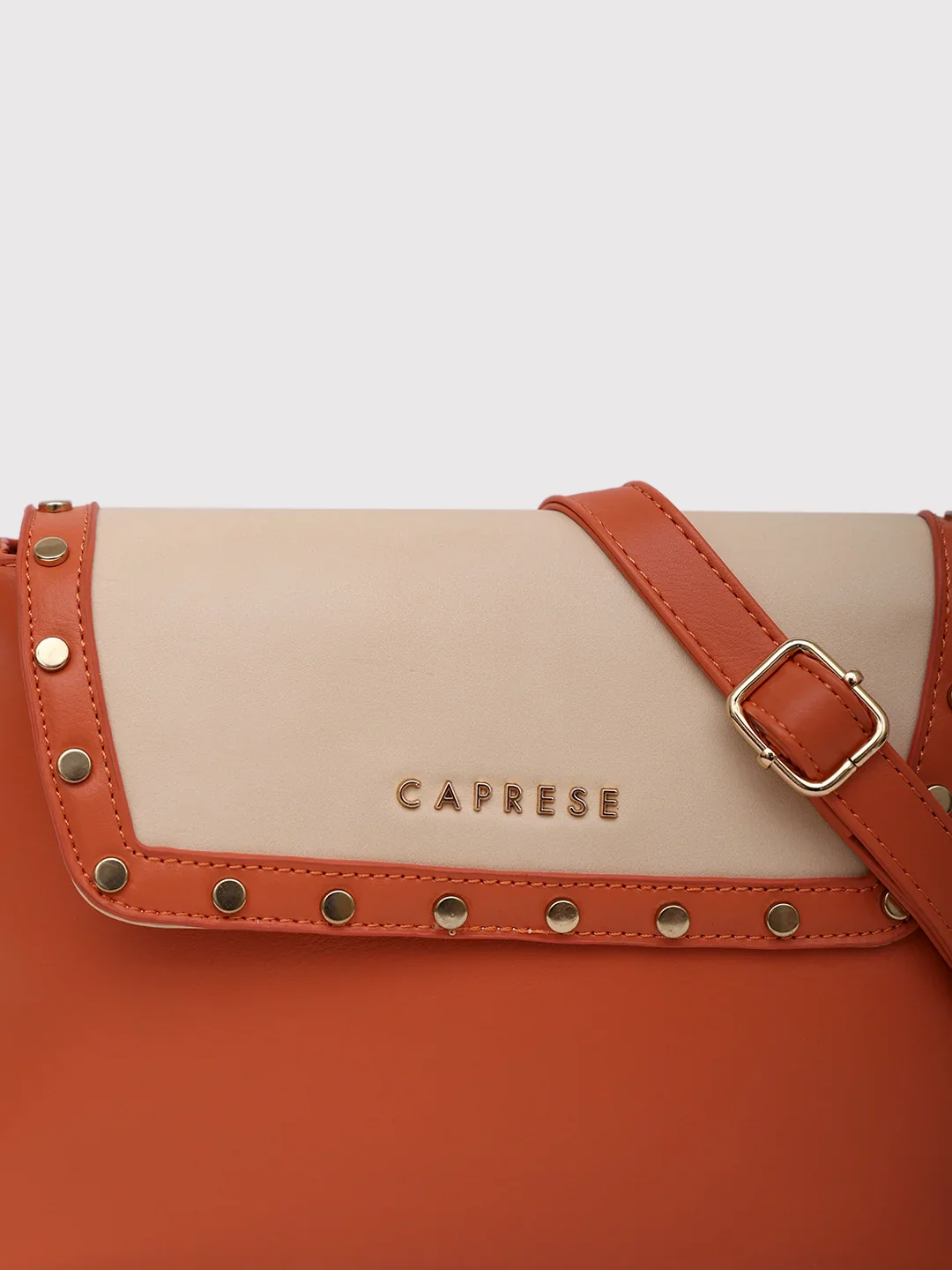 Caprese Shelby Medium Beige Sling Bag - Image 5
