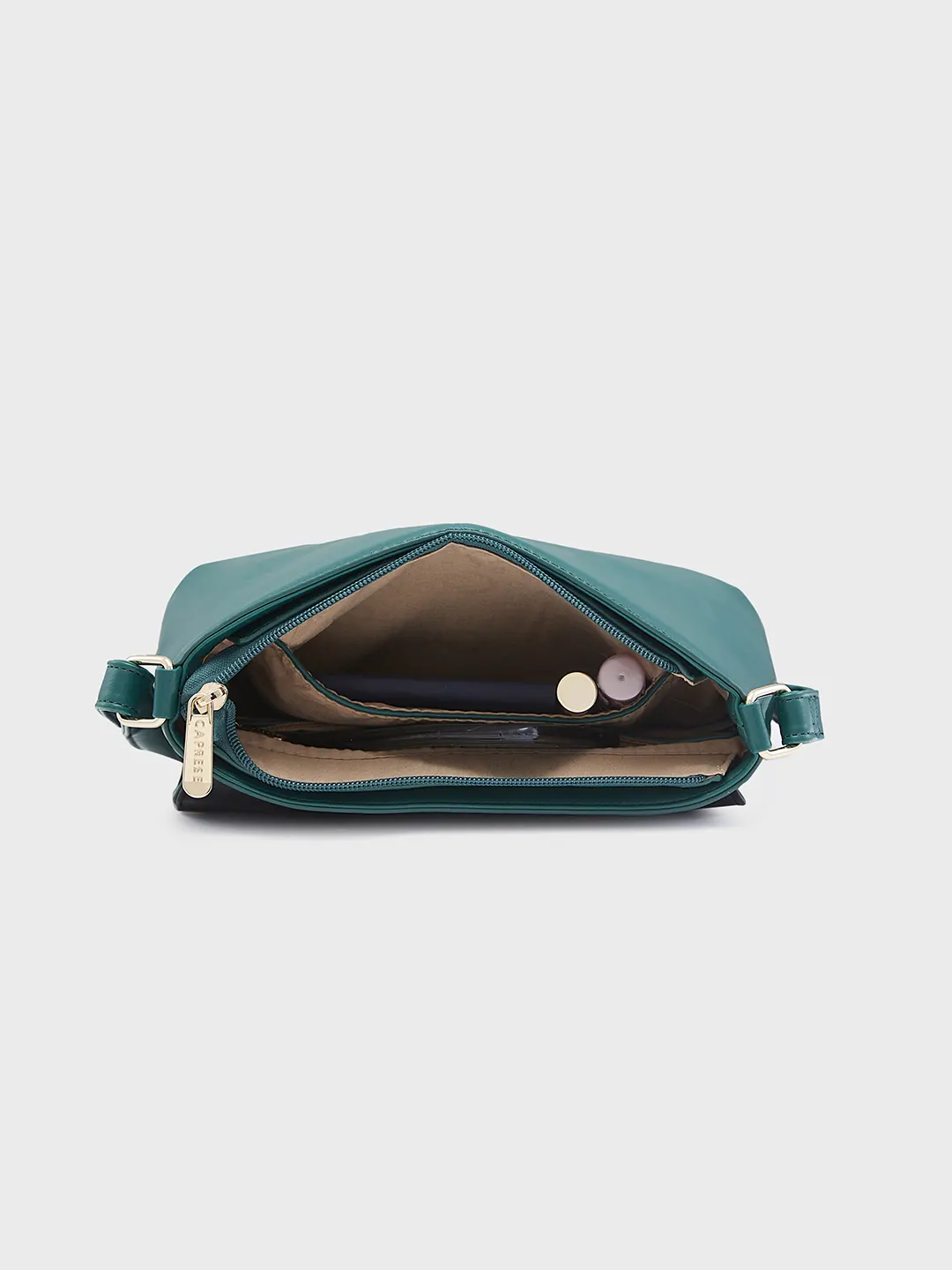 Caprese Shelby Medium Black Sling Bag - Image 8