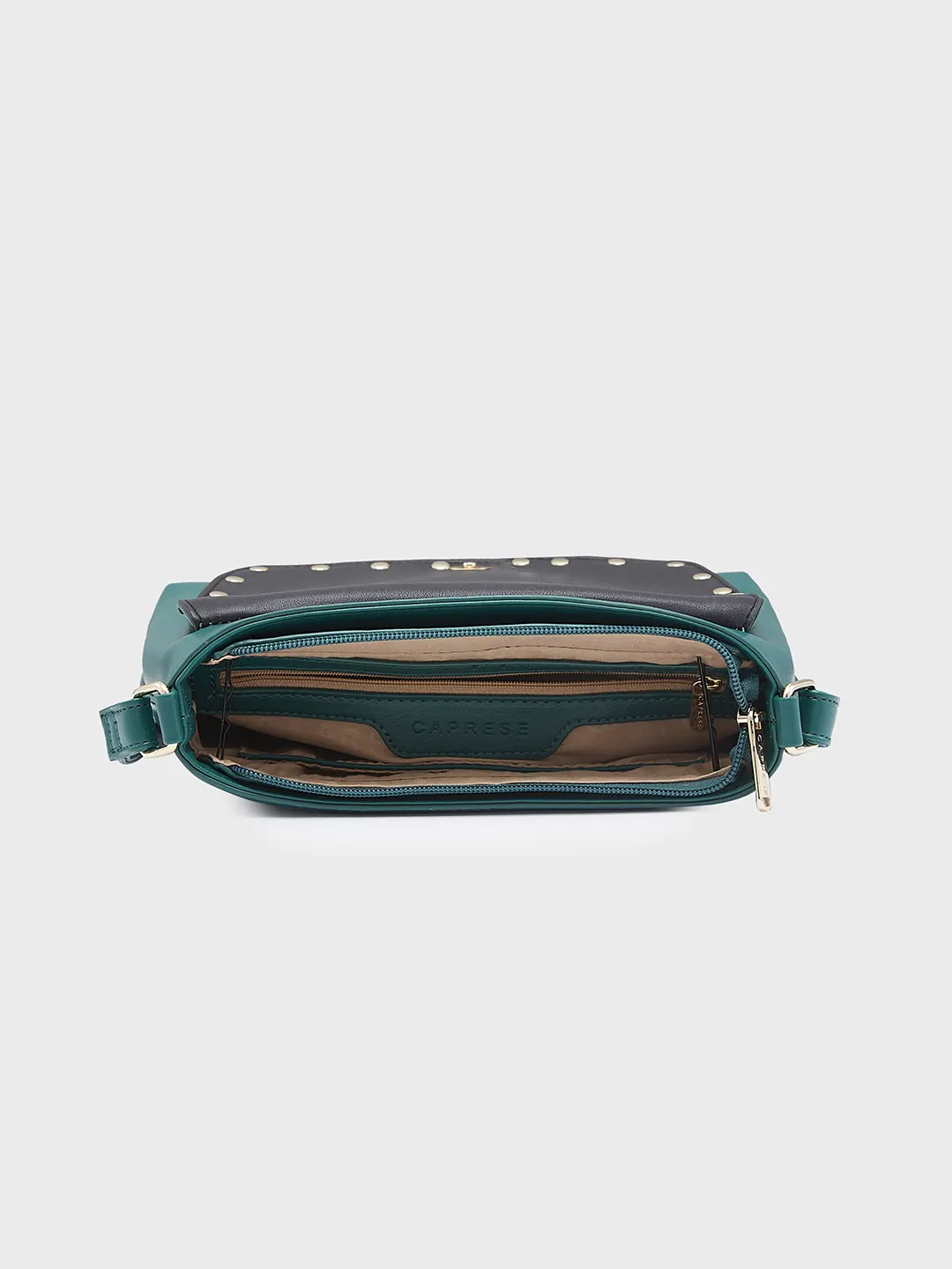 Caprese Shelby Medium Black Sling Bag - Image 9