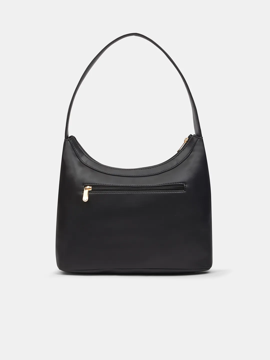 Caprese Shereen Large Black Baguette Bag - Image 5
