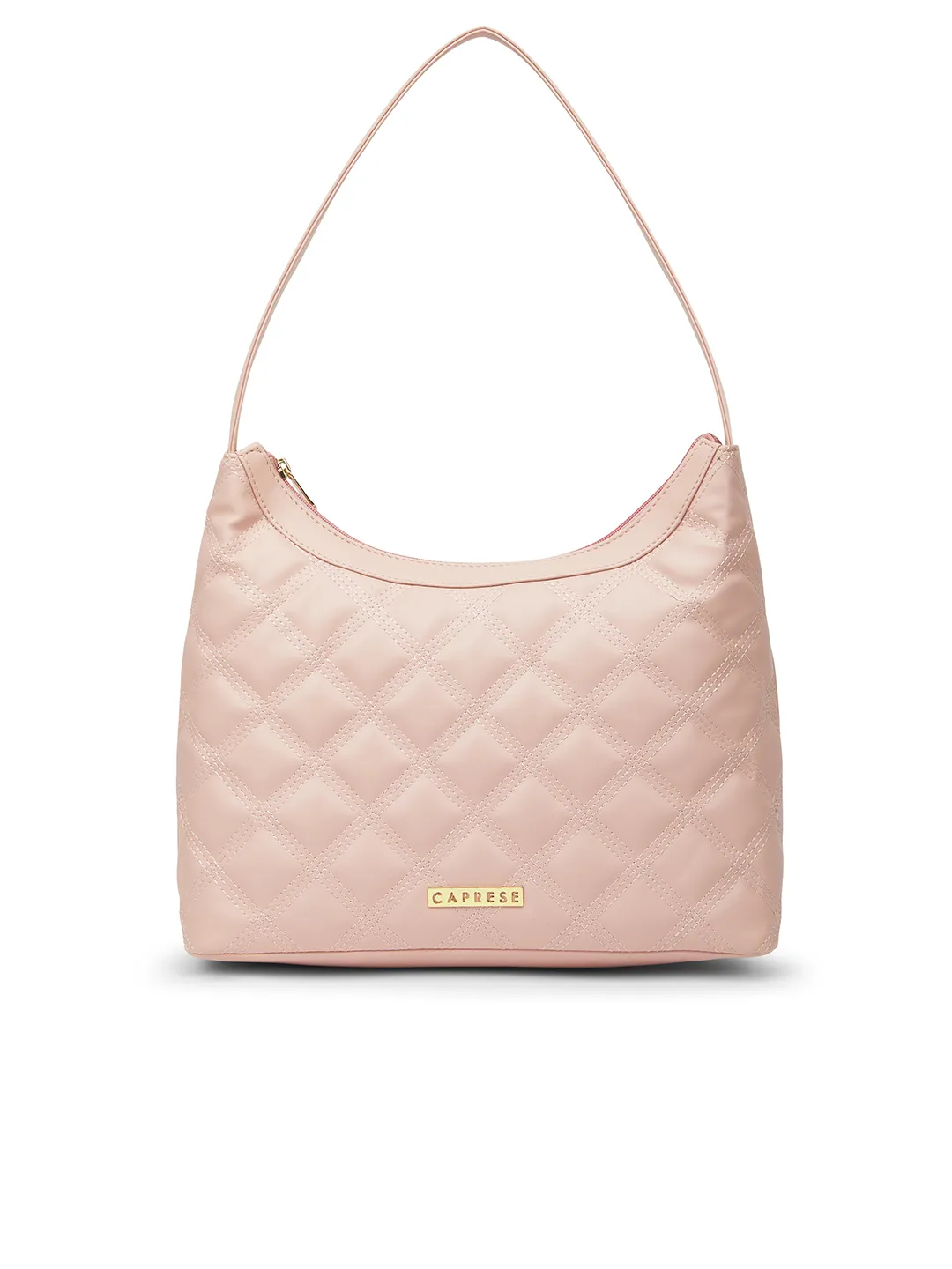 Caprese Shereen Large Dark Pink Baguette Bag