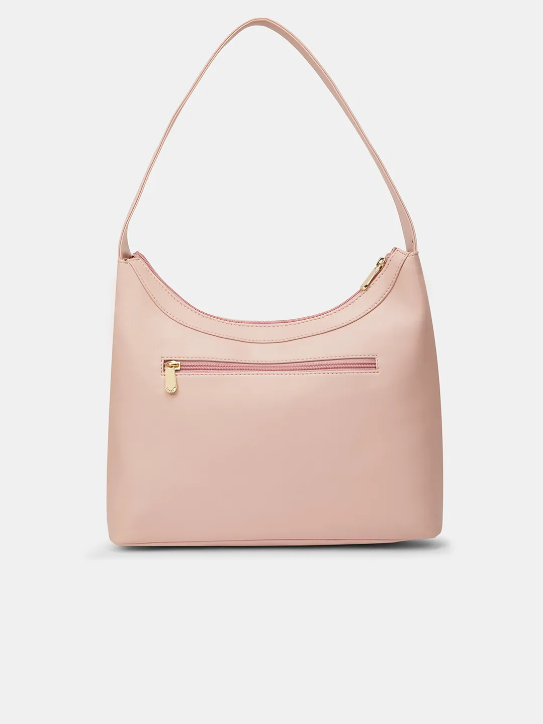 Caprese Shereen Large Dark Pink Baguette Bag - Image 5