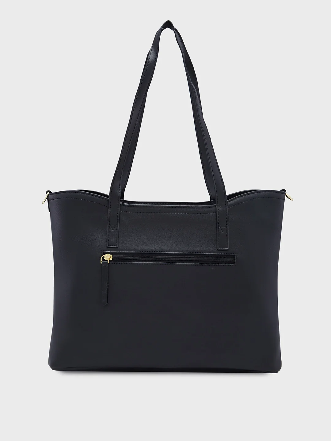 Caprese Shyla Large Black Tote Bag - Image 3