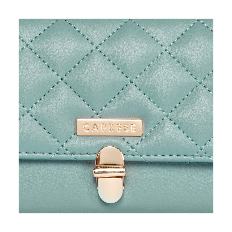 Caprese Sia Medium Old Blue Flap Wallet - Image 7