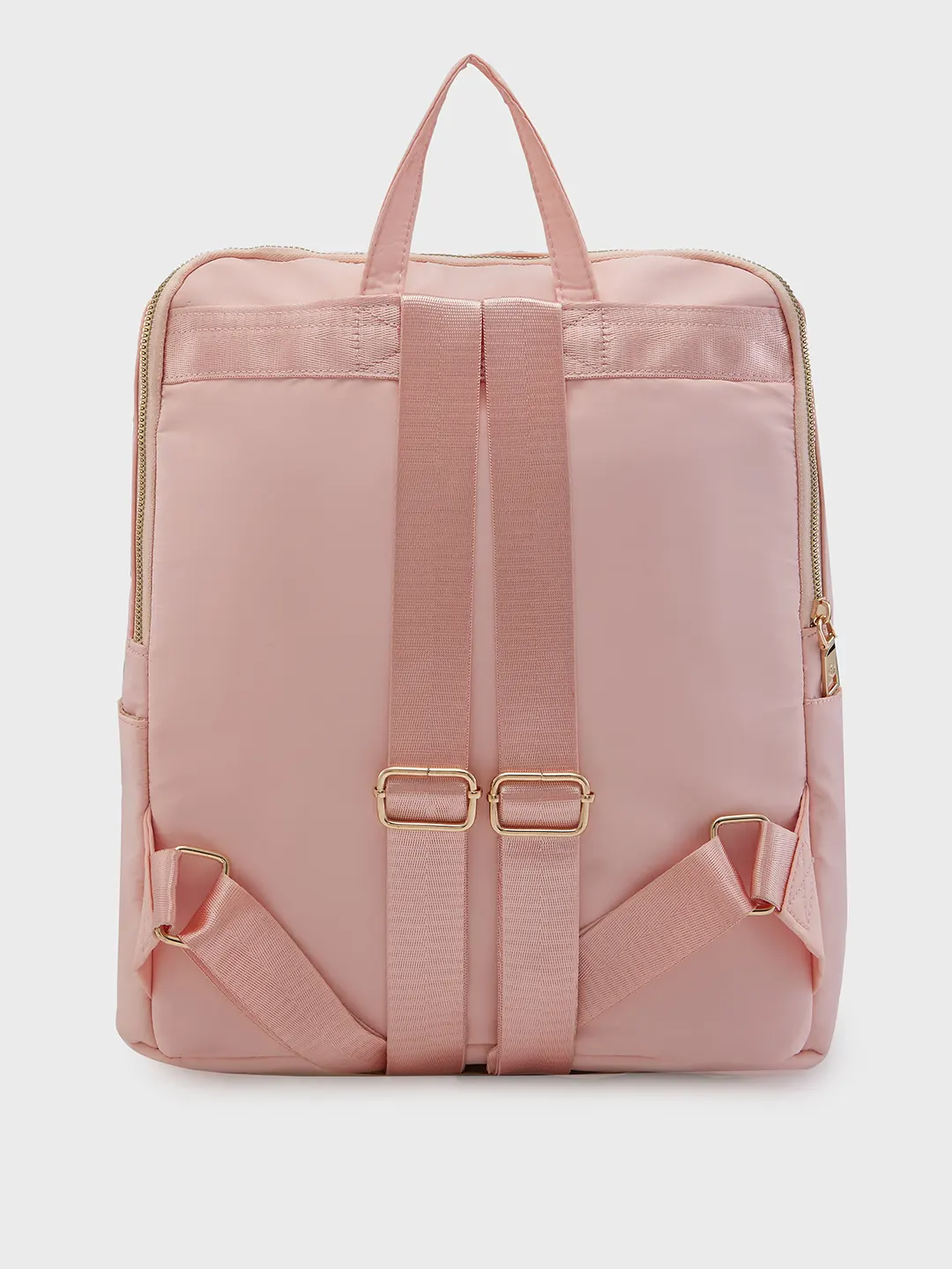 Caprese Sierra Large Light Pink Backpack - Image 4
