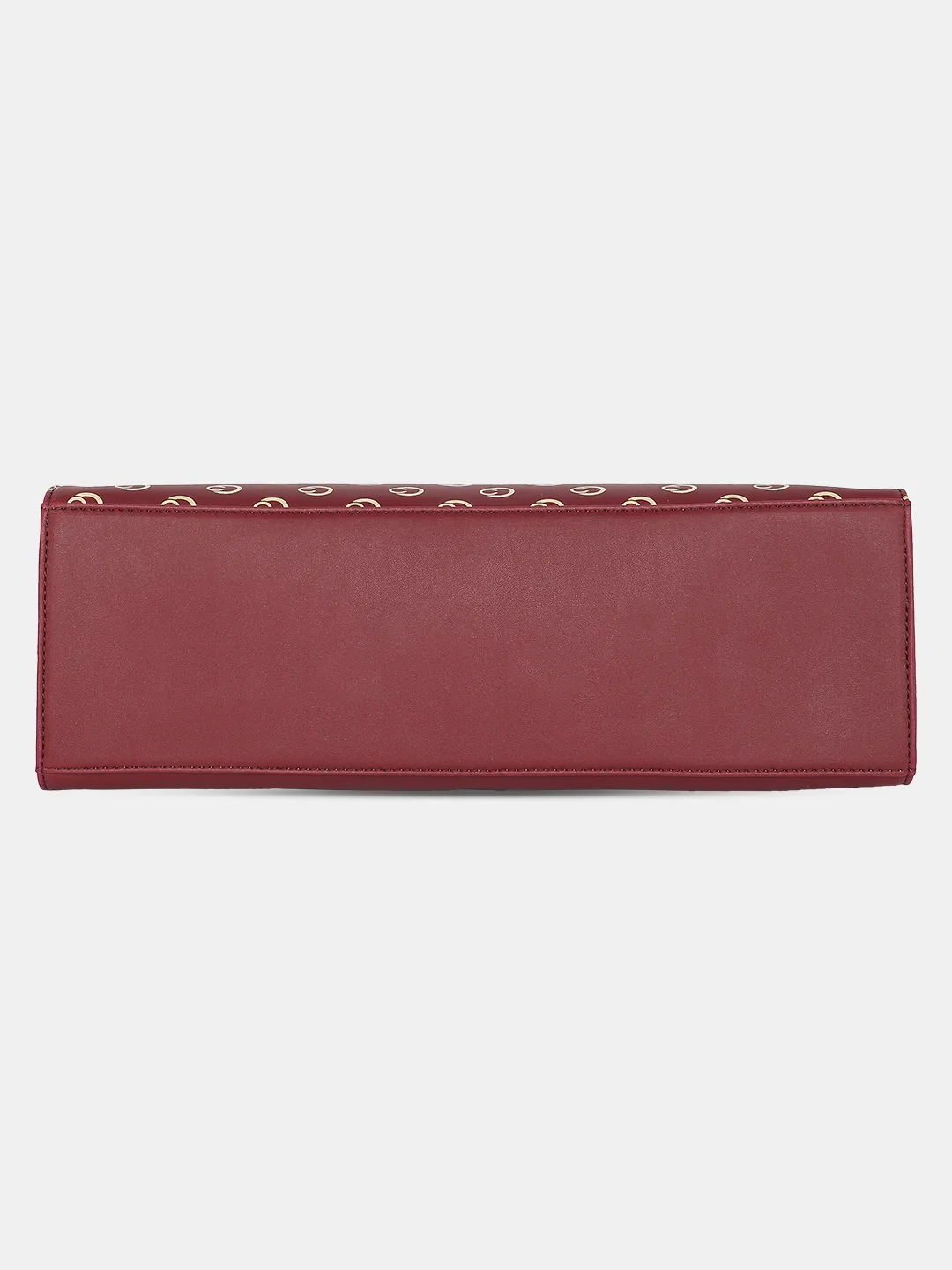 Caprese Siesta Medium Maroon Satchel Bag - Image 8