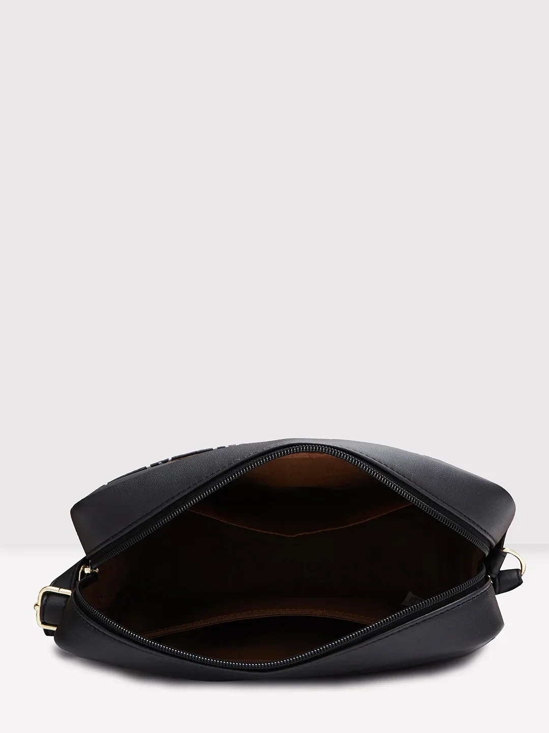 Caprese Siesta Small Black Sling Bag - Image 8