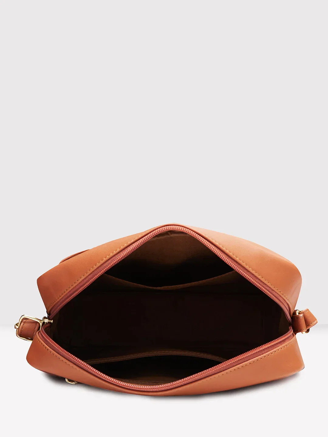 Caprese Siesta Small Tan Sling Bag - Image 13