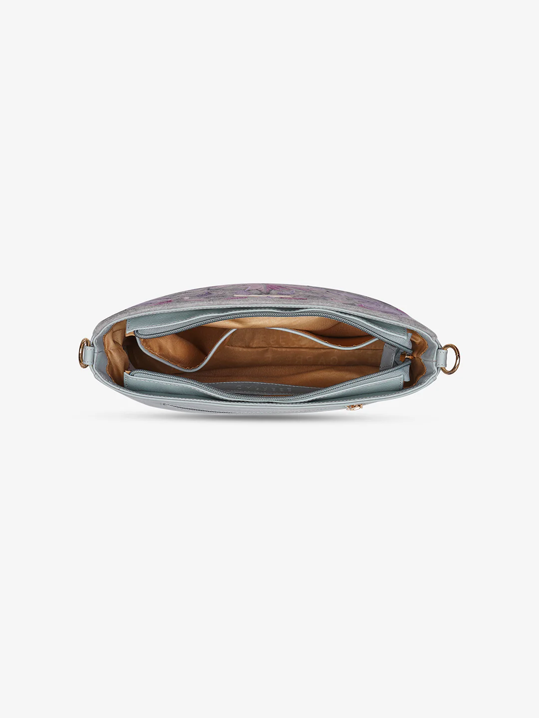 Caprese Siji Tresna Large Grey Crossbody Bag - Image 6