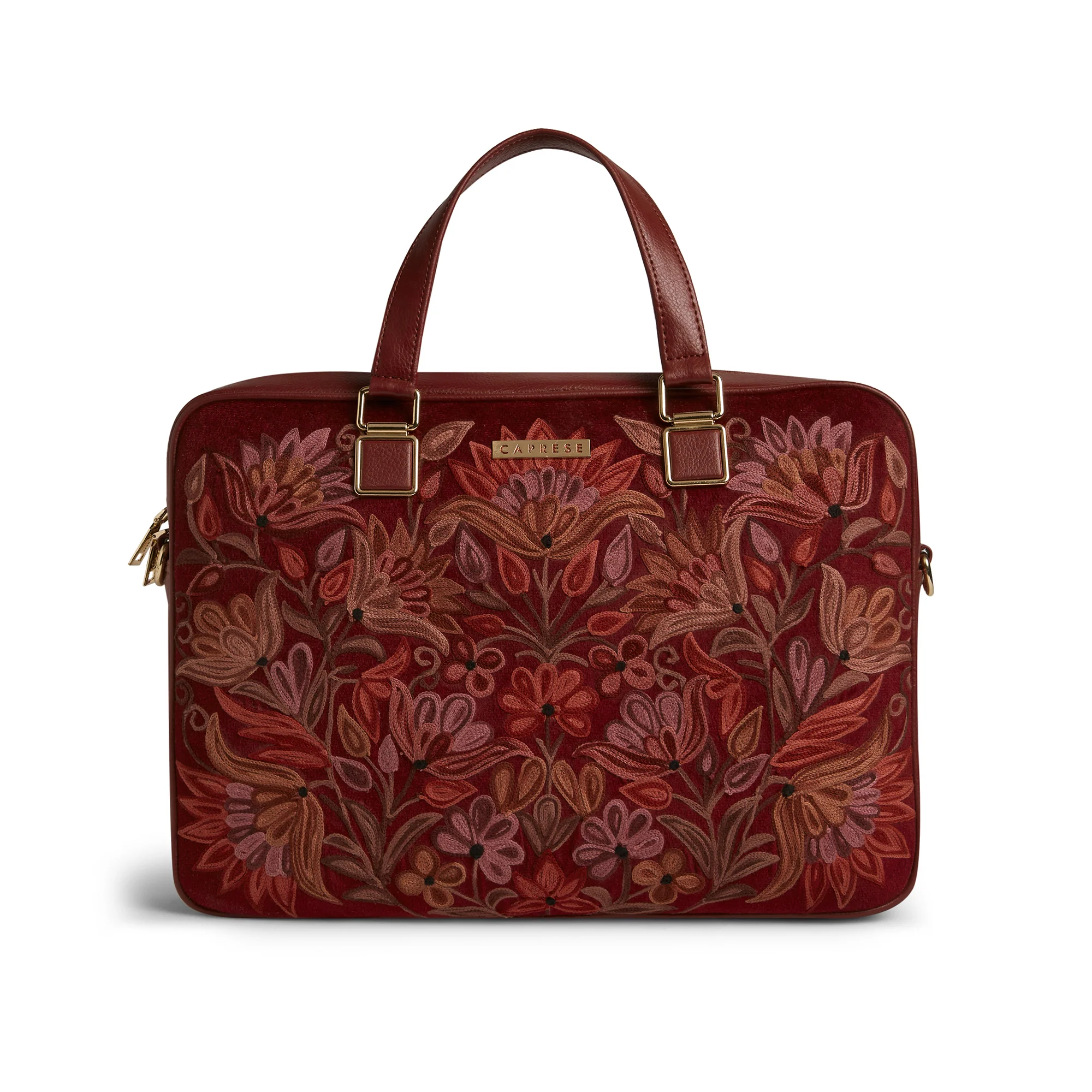 Caprese  Siji Tresna Large Red Laptop Bag