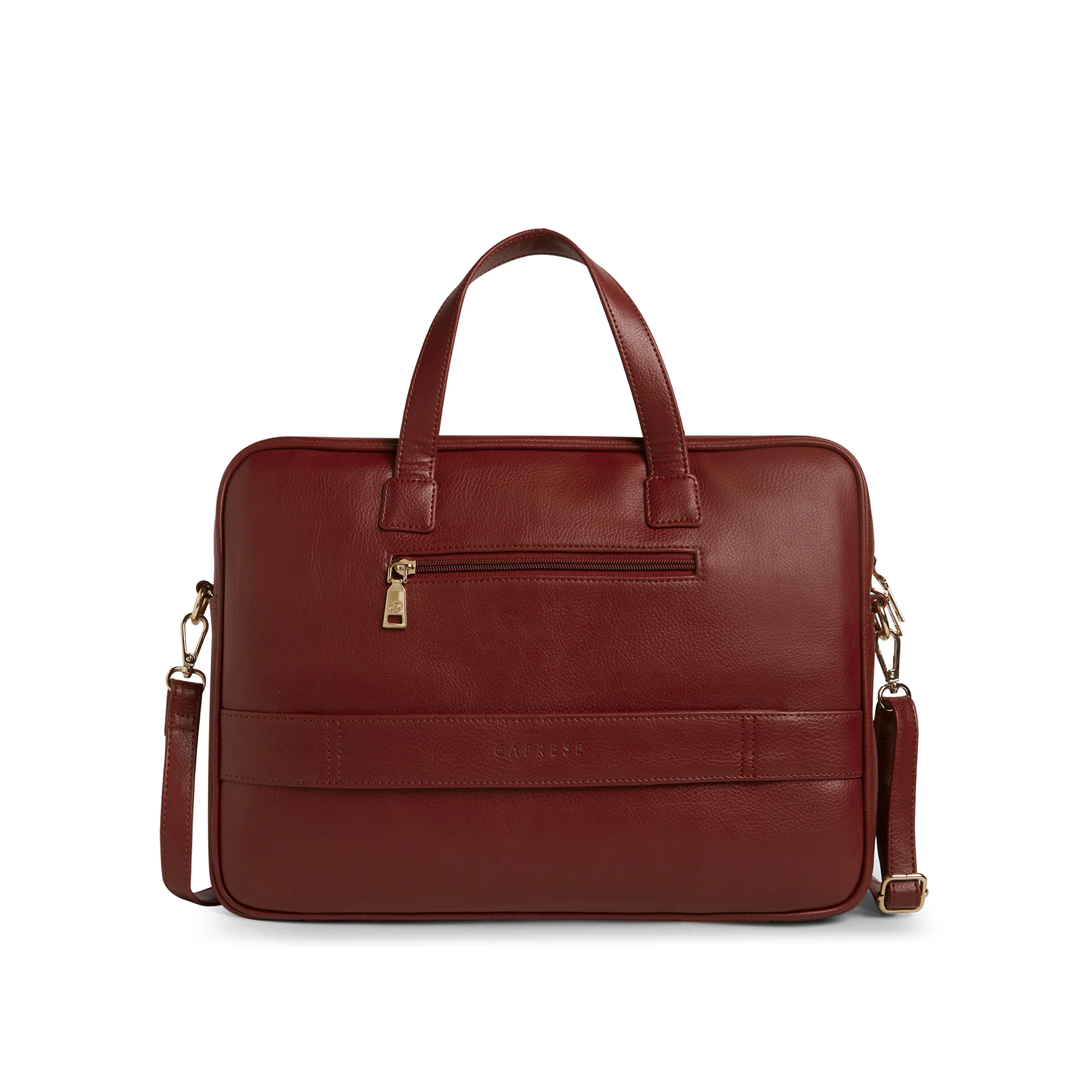 Caprese  Siji Tresna Large Red Laptop Bag - Image 3
