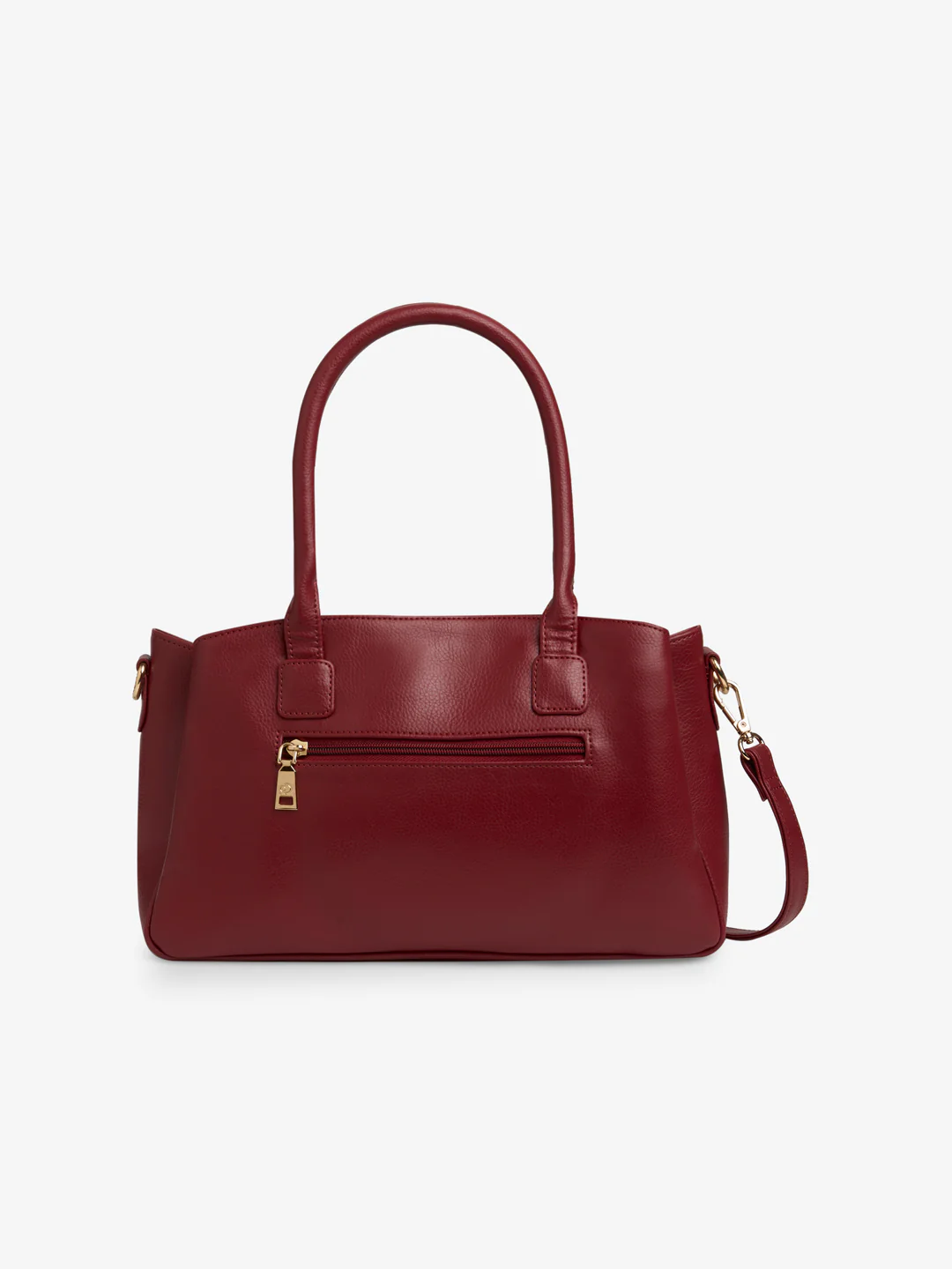Caprese Siji Tresna Large Red Satchel Bag - Image 4