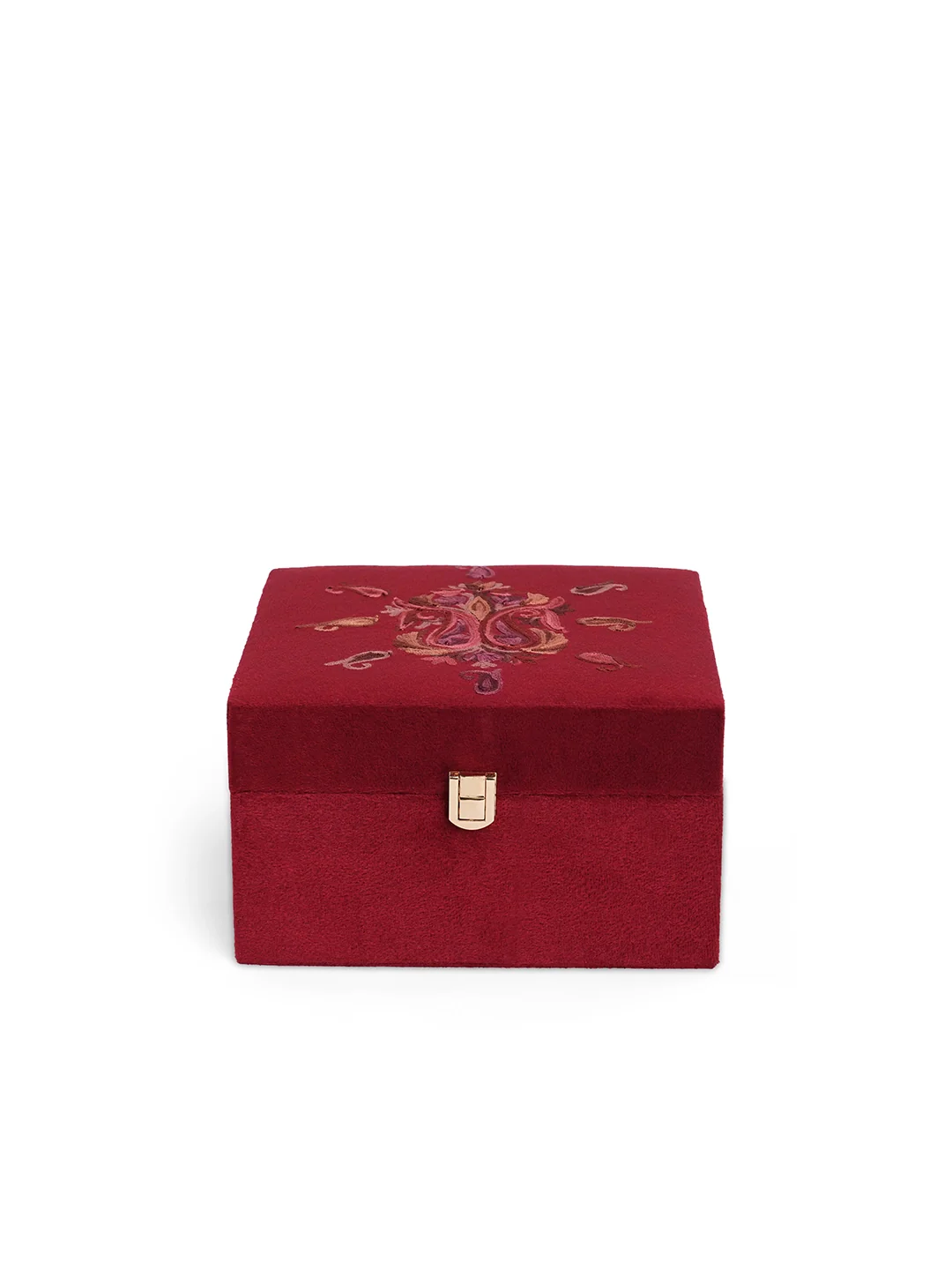 Caprese Siji Tresna Medium Red Vanity Box