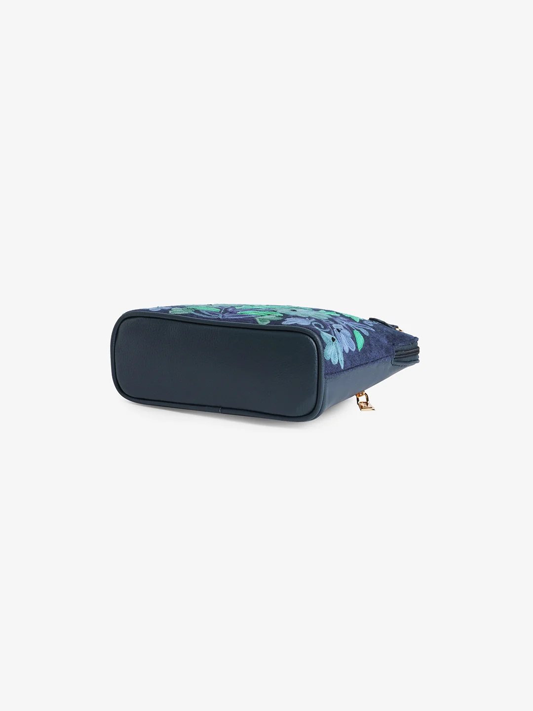 Caprese Siji Tresna Small Blue Crossbody Bag - Image 4