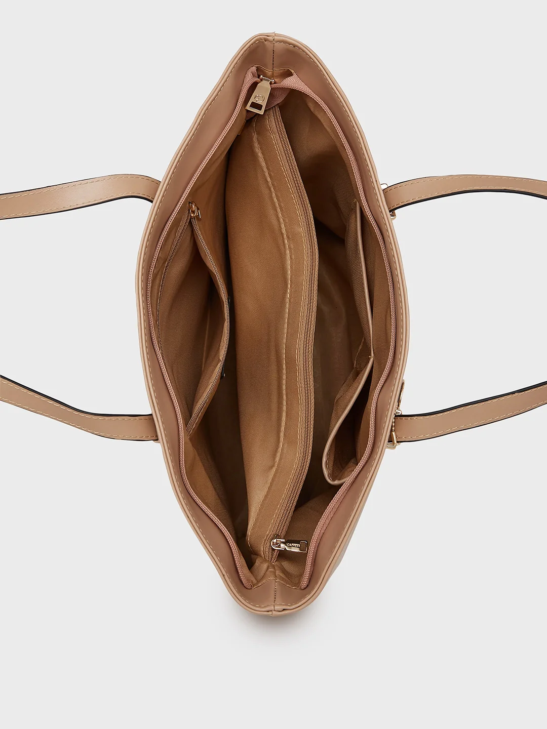 Caprese Simi Large Beige Tote Bag - Image 7