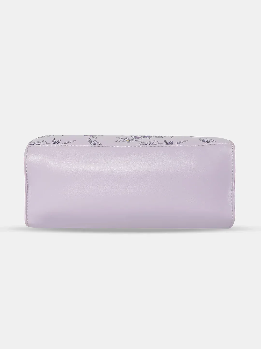 Caprese Snow Printed Medium Lavender Backpack - Image 7