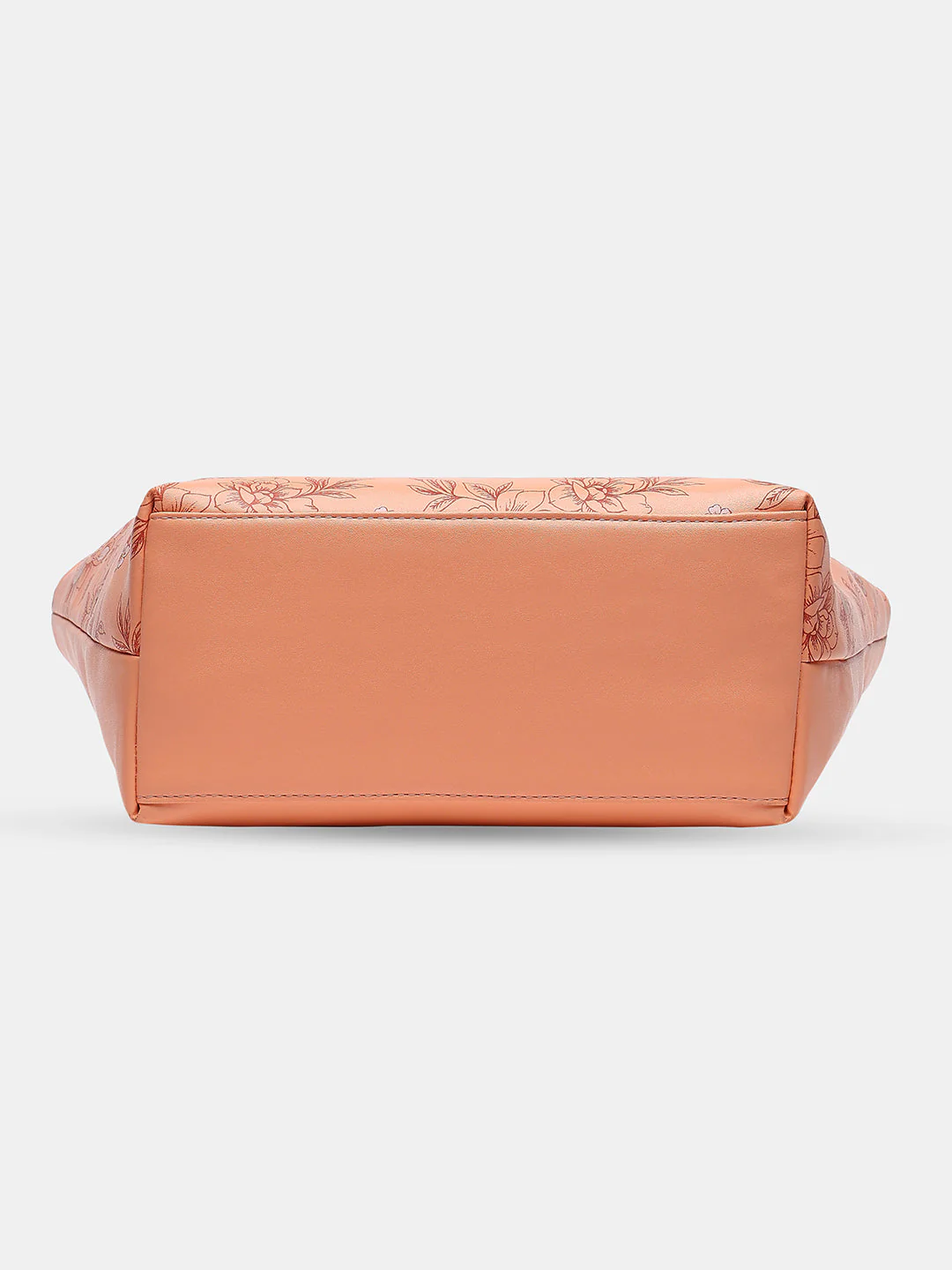 Caprese Snow Printed Large Coral Satchel Bag - Image 8