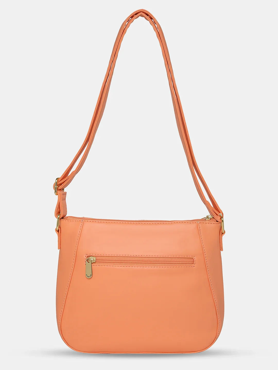 Caprese Snow Medium Printed Coral Sling Bag - Image 7