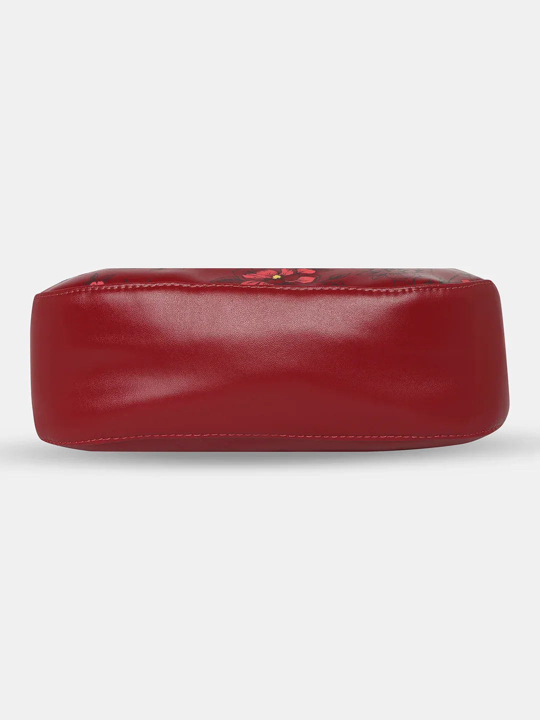 Caprese Snow Medium Printed Maroon Sling Bag - Image 9