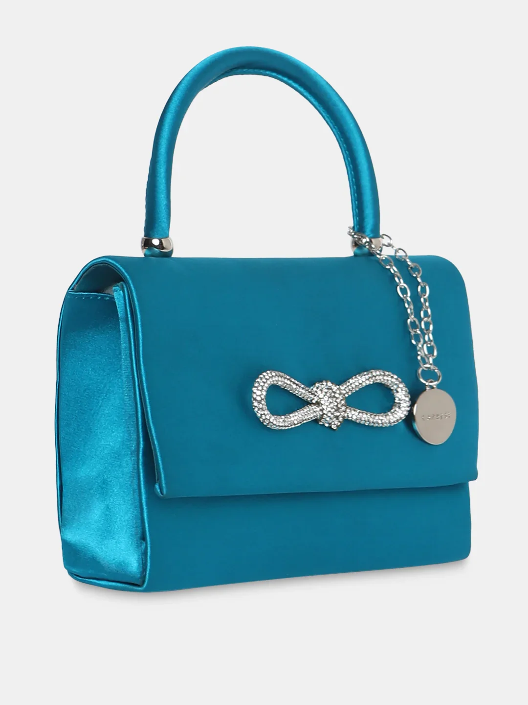 Caprese Sofia Small Blue Clutch - Image 4