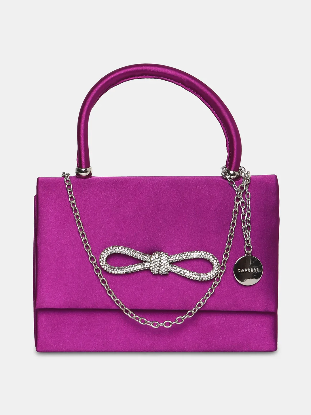 Caprese Sofia Small Purple Clutch - Image 10