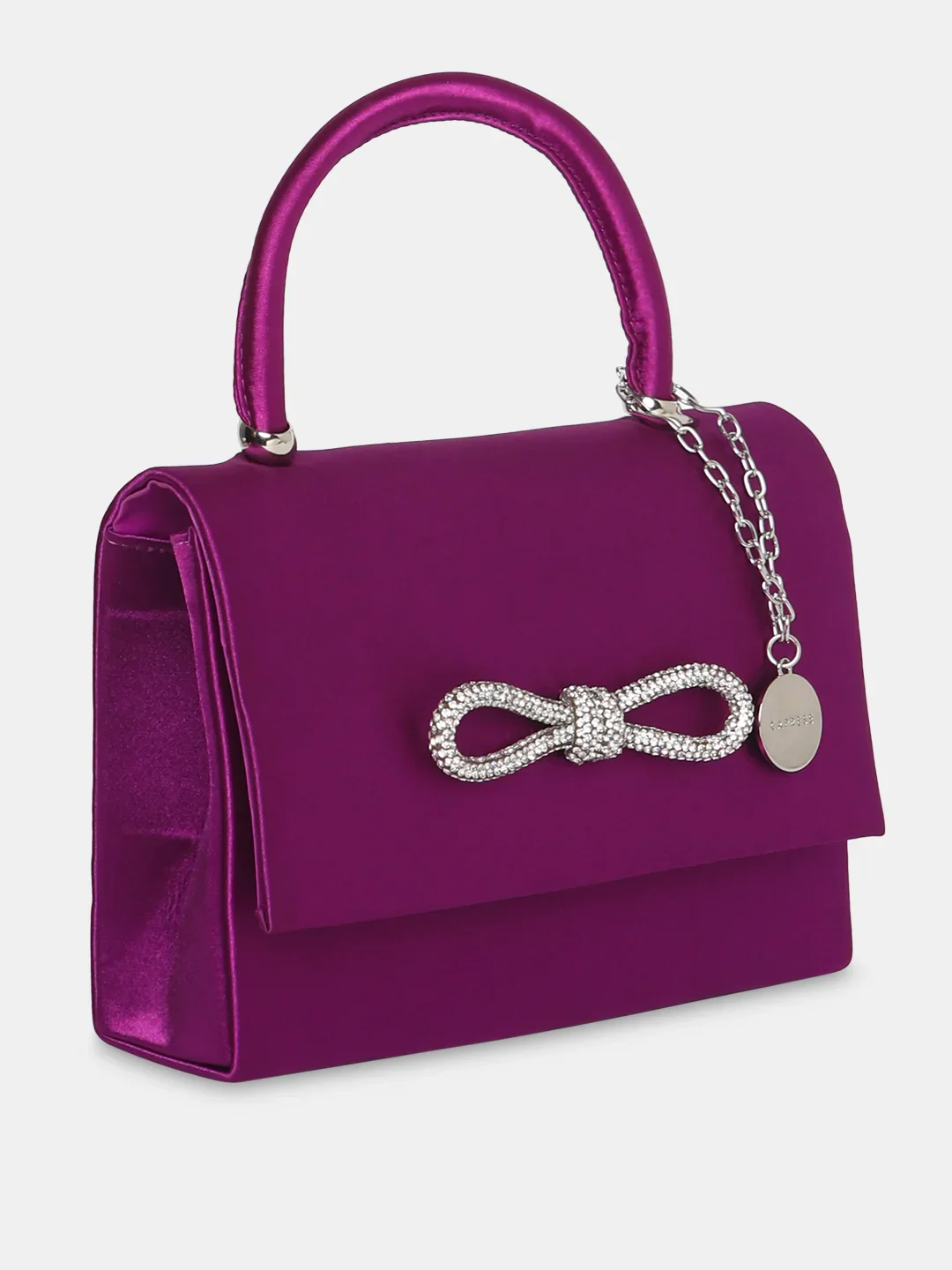Caprese Sofia Small Purple Clutch - Image 4
