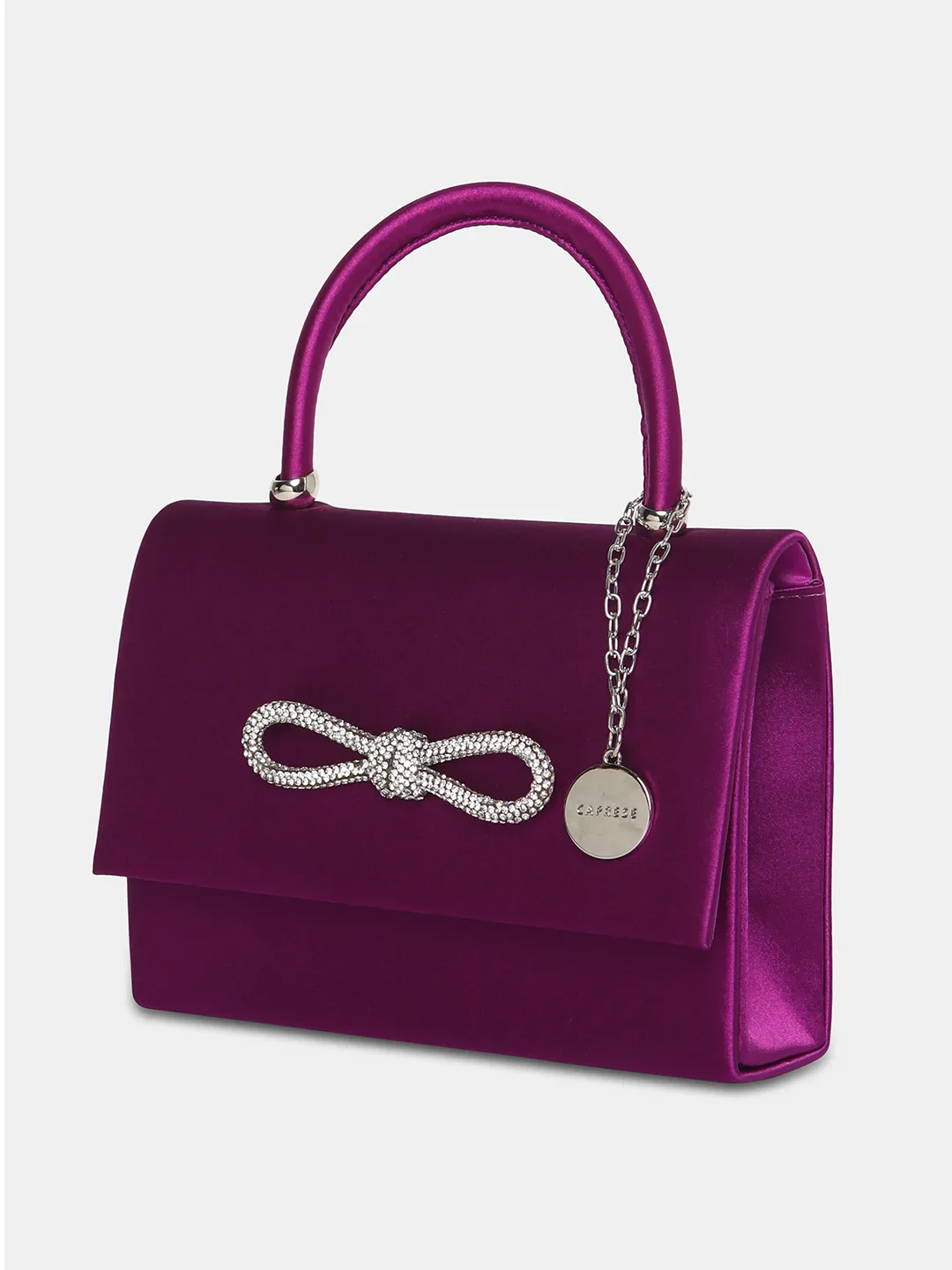 Caprese Sofia Small Purple Clutch - Image 5
