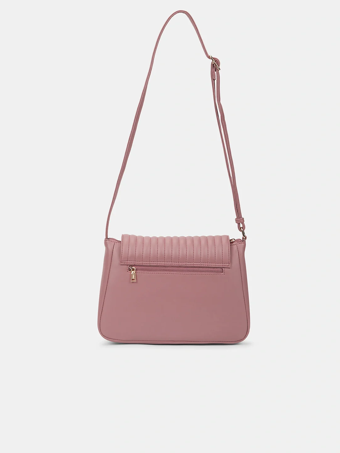 Caprese Sofiya Medium Dark Pink Sling Bag - Image 5