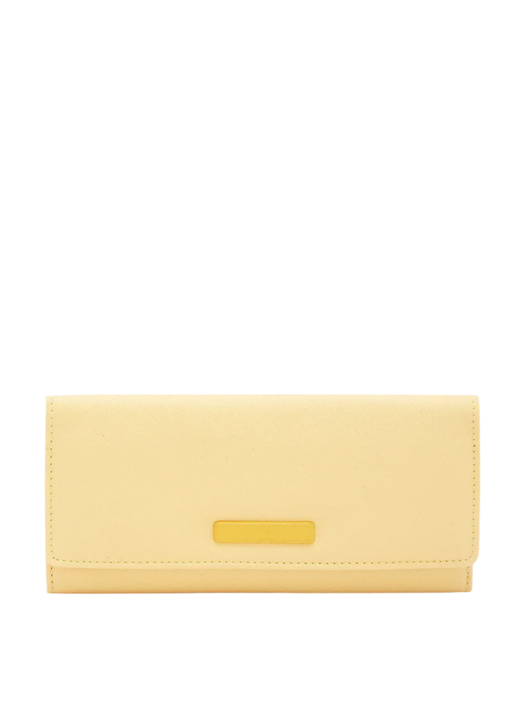 Caprese Sophia Medium Yellow Flap Wallet
