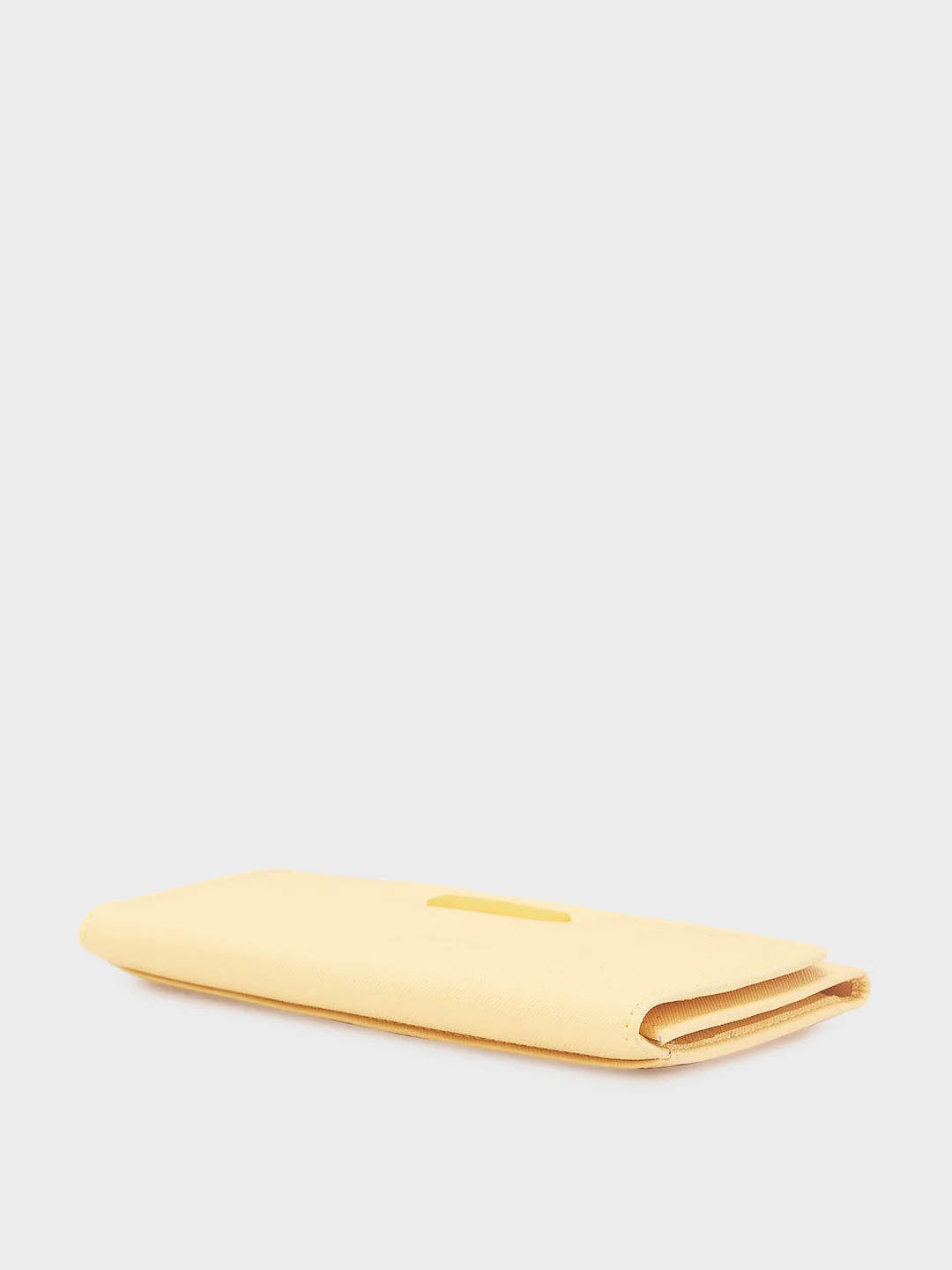 Caprese Sophia Medium Yellow Flap Wallet - Image 10
