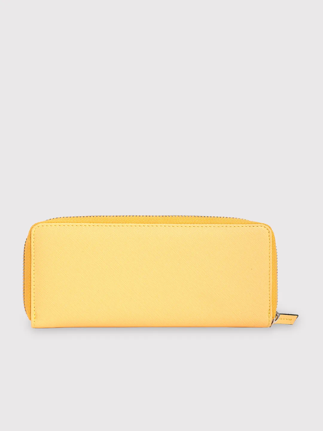 Caprese Sophia Large Yellow Zip Around Wallet - Image 3