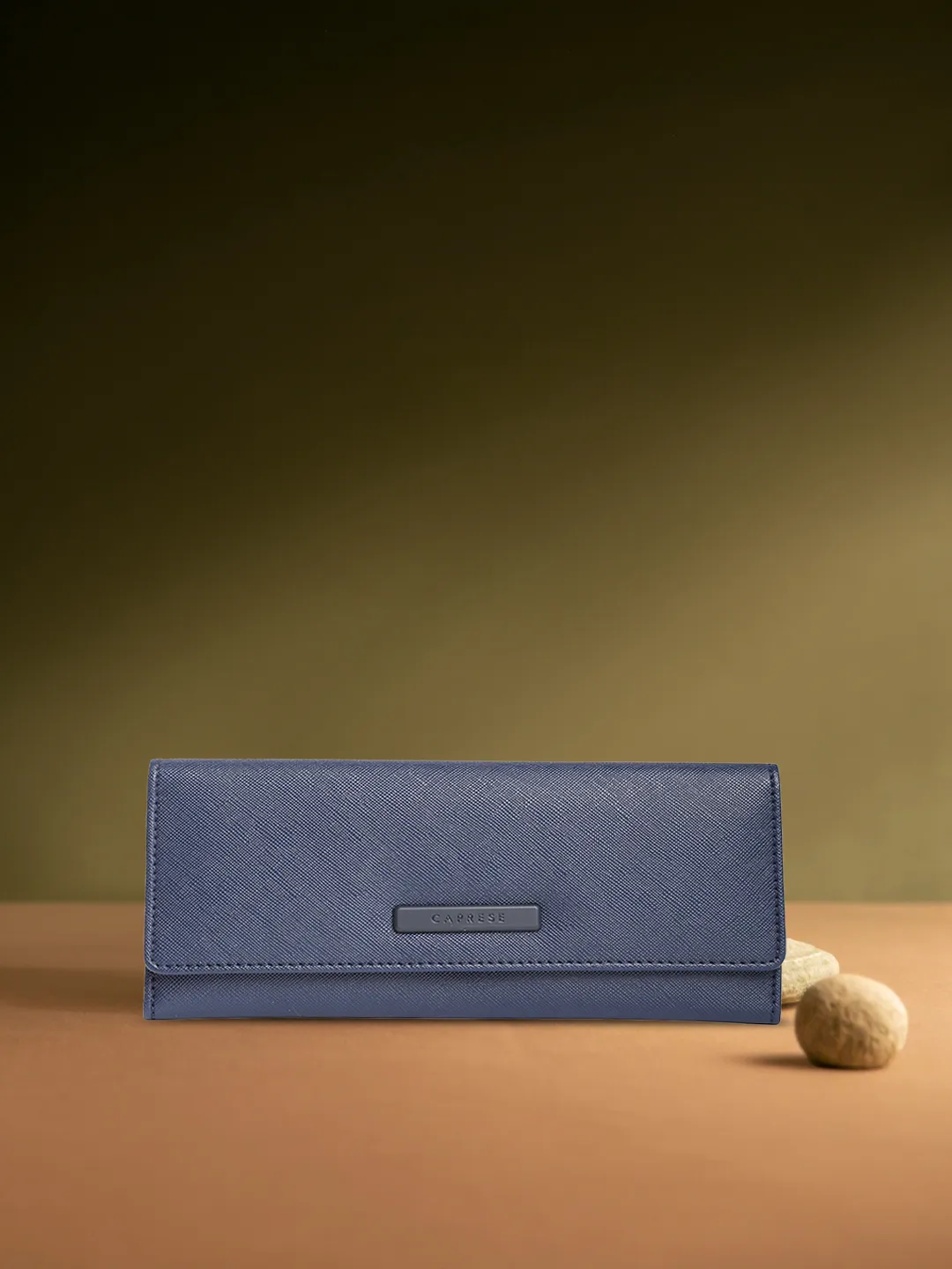 Caprese Sophia Medium Navy Flap Wallet - Image 13