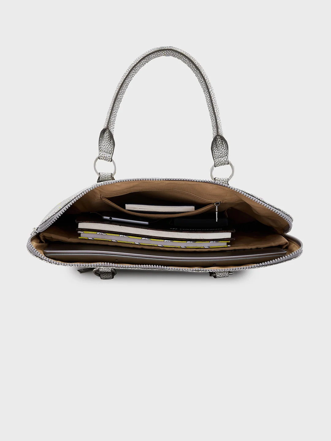 Caprese Splash Large Beige Laptop - Image 9