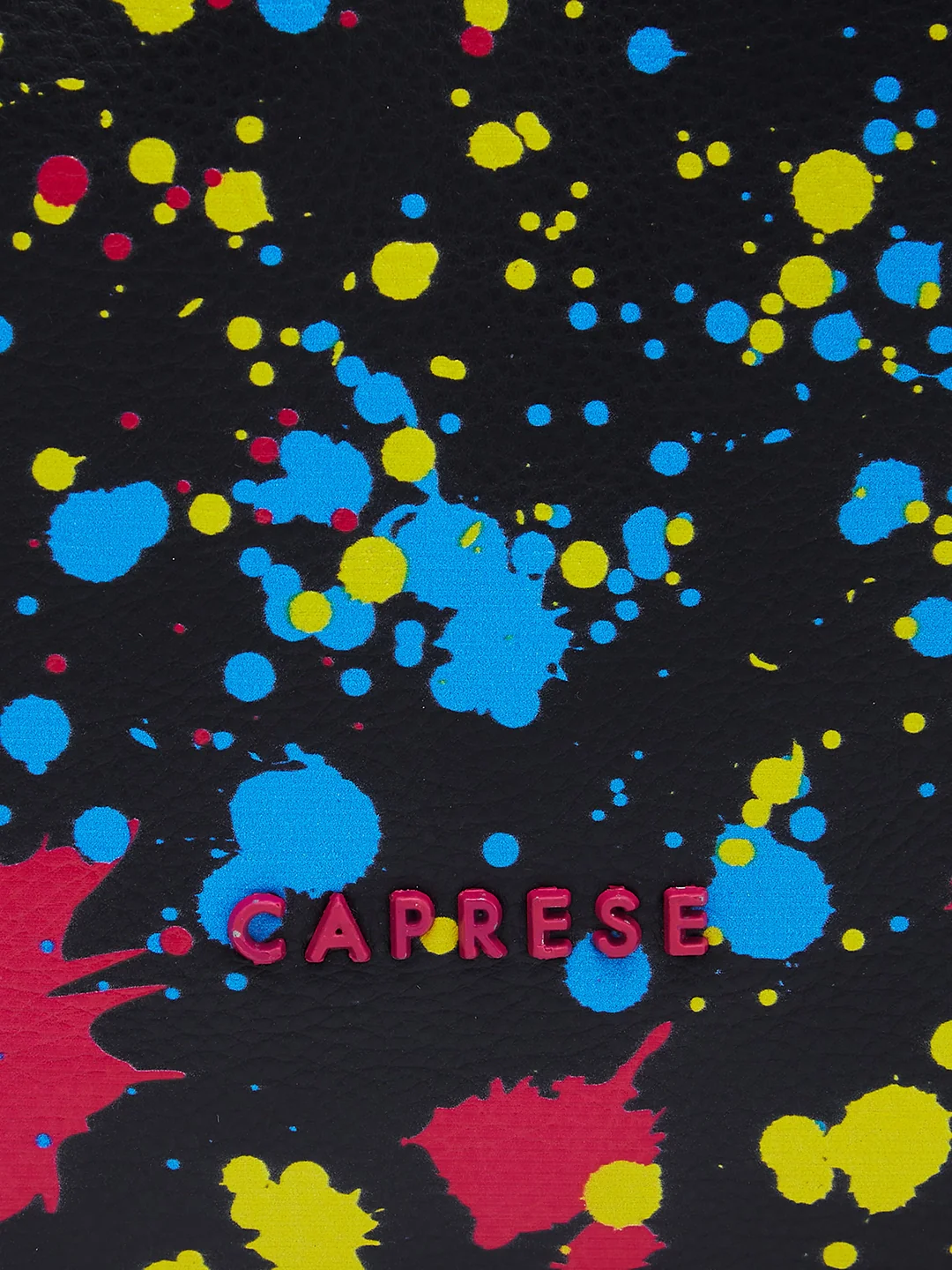 Caprese Splash Large Black Tote - Image 10