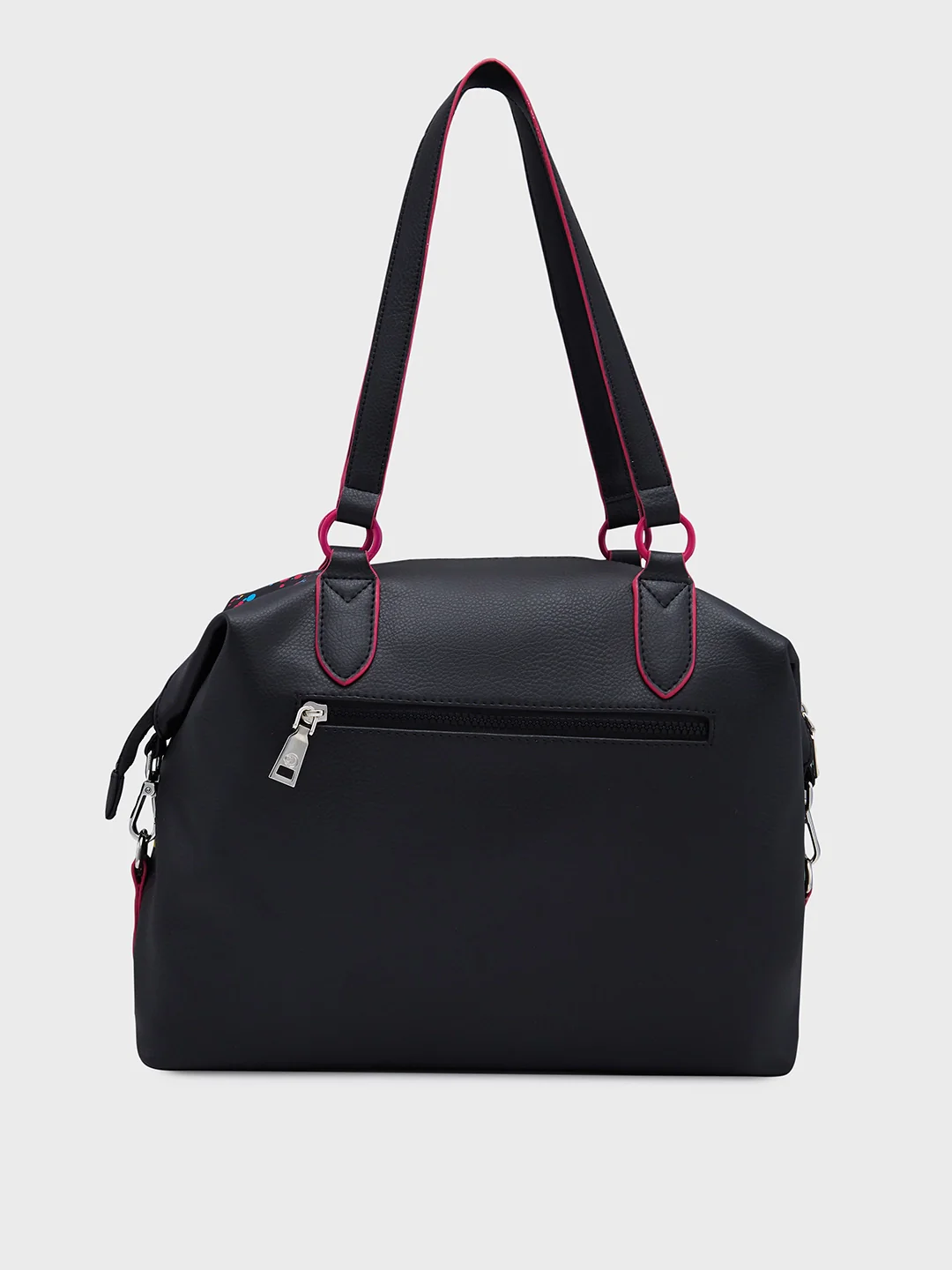 Caprese Splash Large Black Tote - Image 3