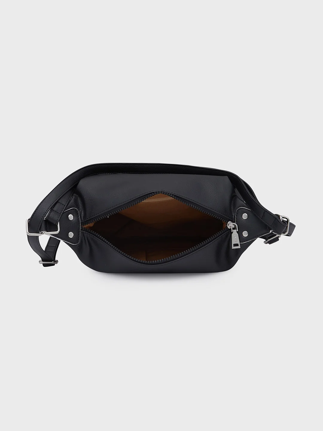 Caprese Splash Medium Black Backpack - Image 9