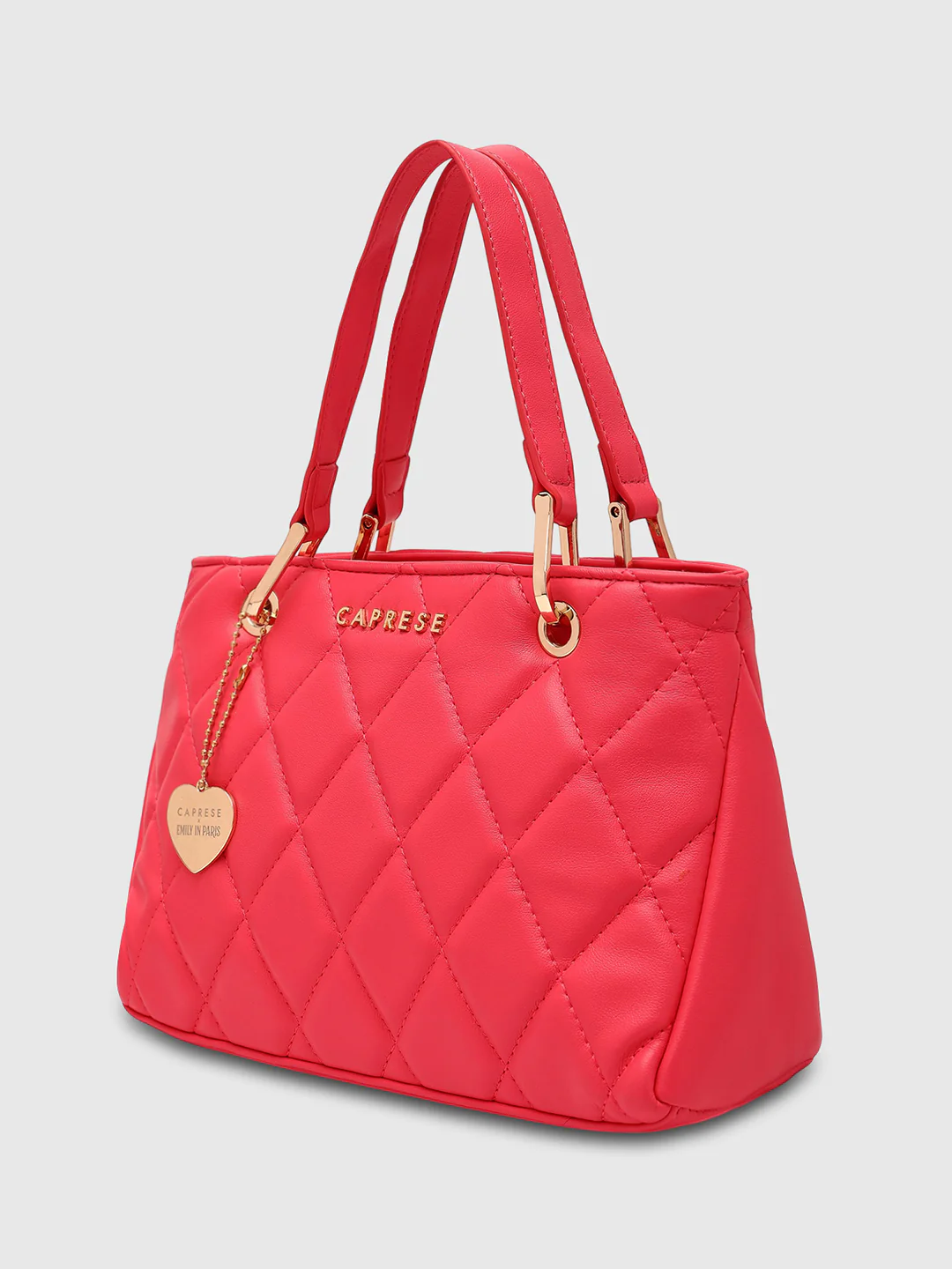 Caprese Stacey Small Fuchsia Satchel Bag - Image 4