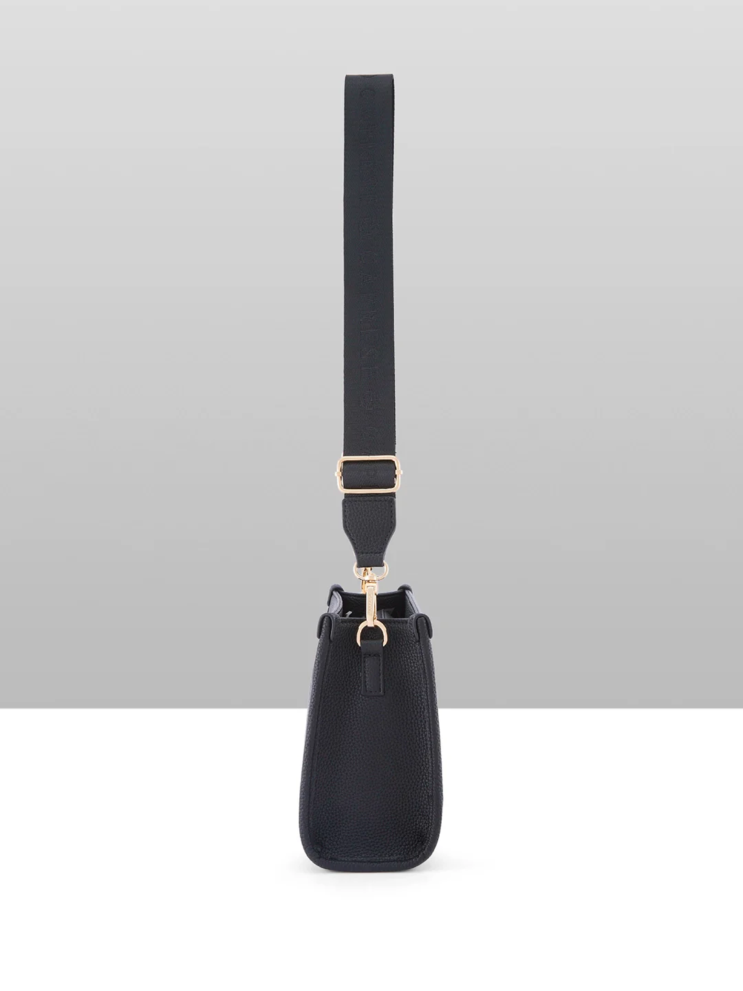 Caprese Suite Medium Black Sling Bag - Image 8
