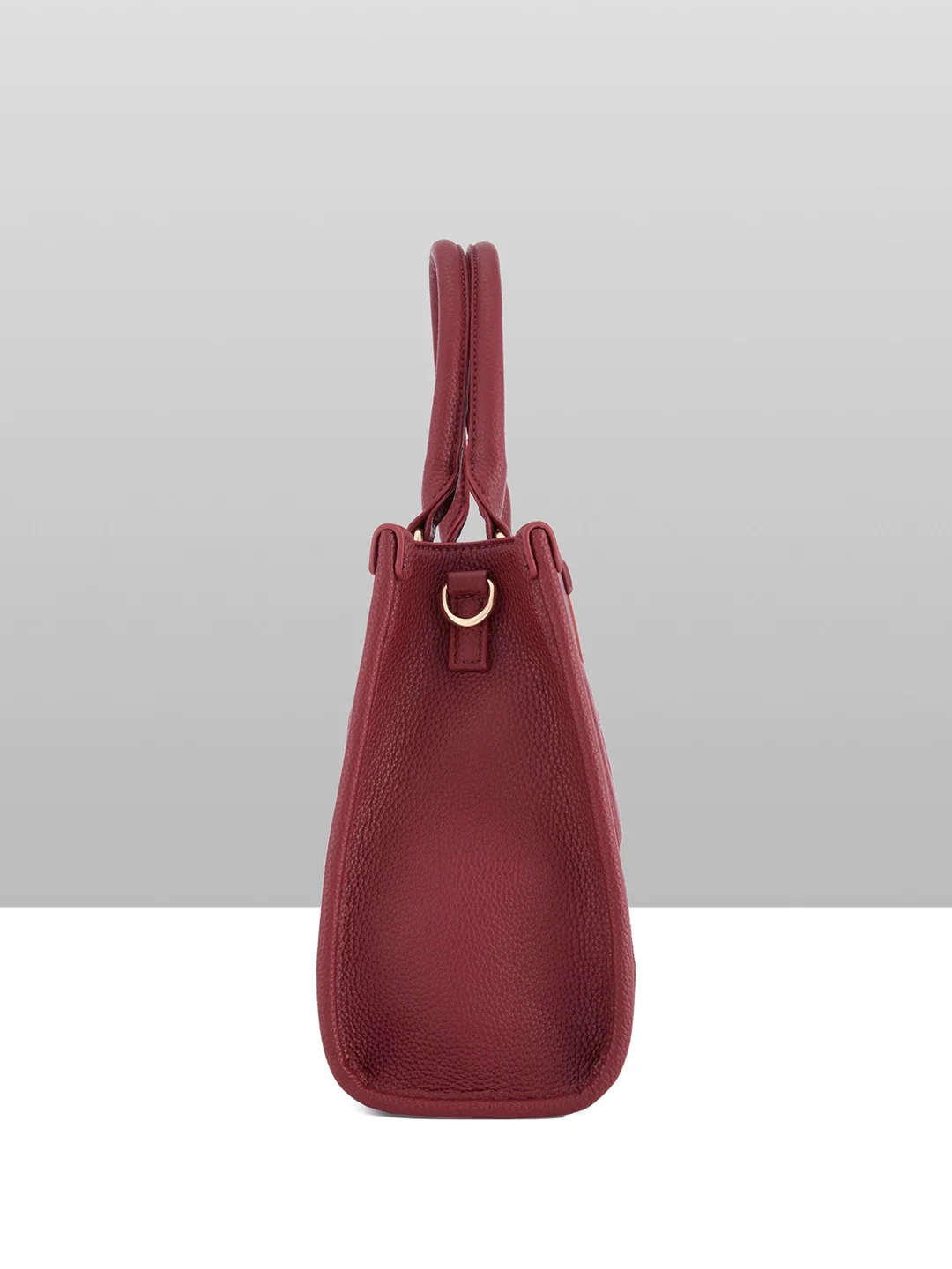 Caprese Suite Medium Bordeaux Tote Bag - Image 8