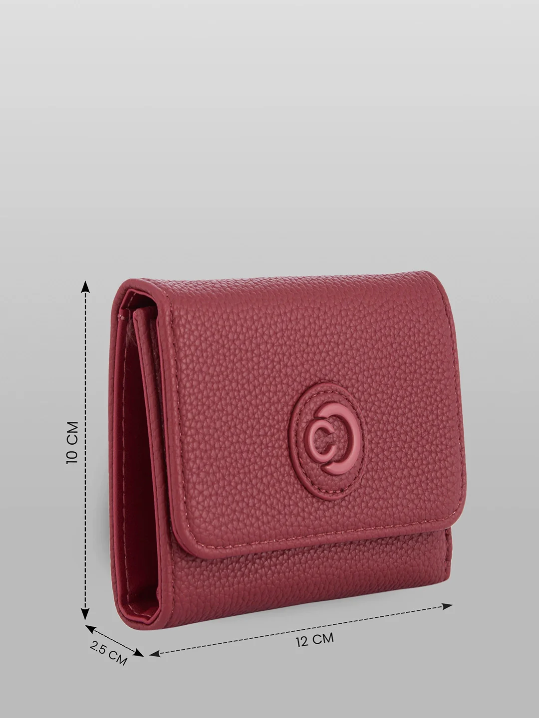 Caprese Suite Medium Bordeaux Wallet - Image 5