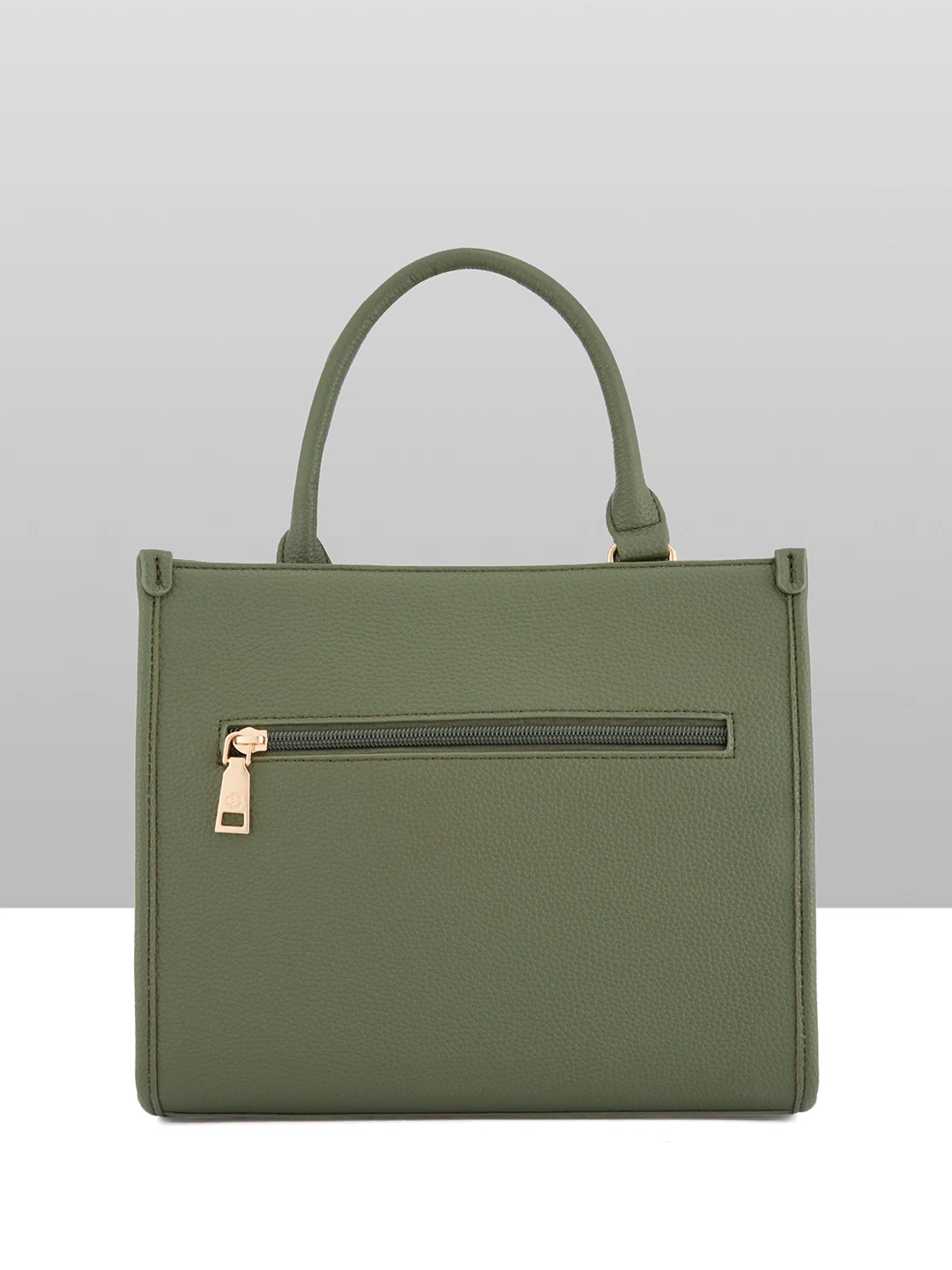 Caprese Suite Medium Olive Tote Bag - Image 6