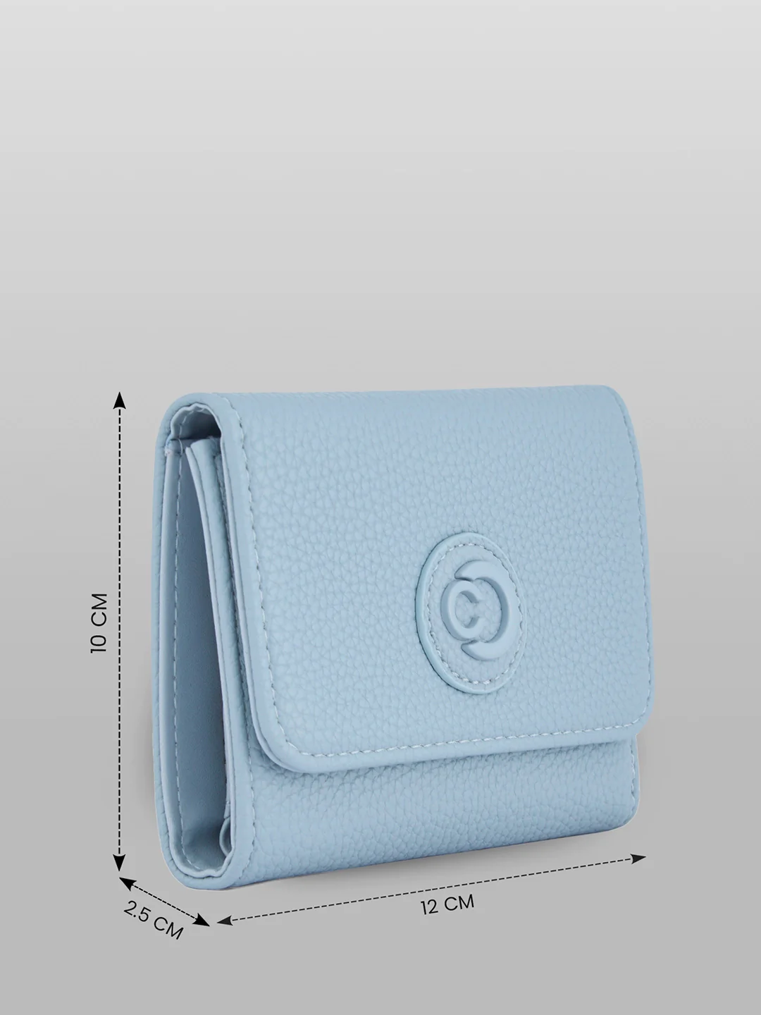 Caprese Suite Medium Powder Blue Wallet - Image 5
