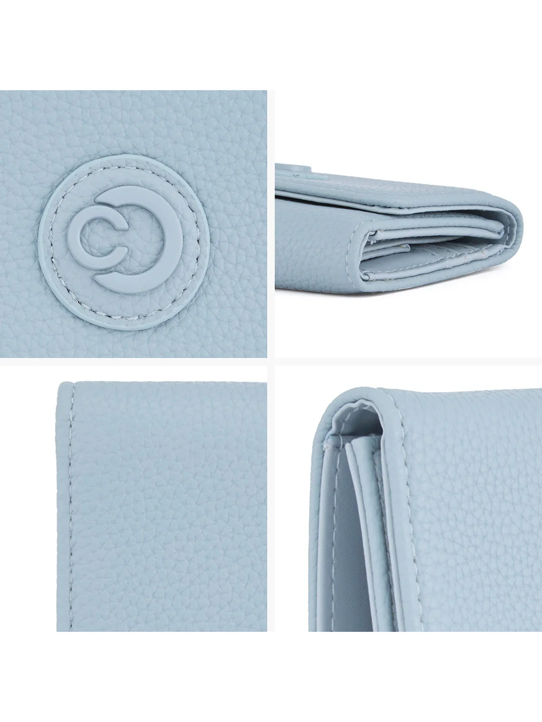 Caprese Suite Medium Powder Blue Wallet - Image 7
