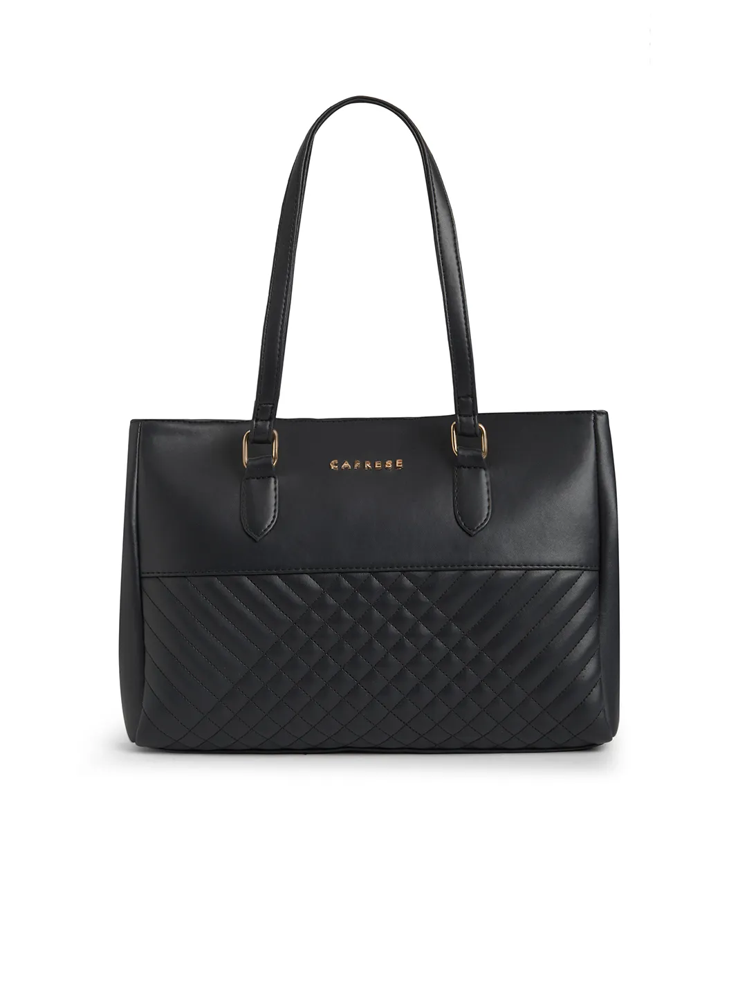 Caprese Sunny Medium Black Tote Bag
