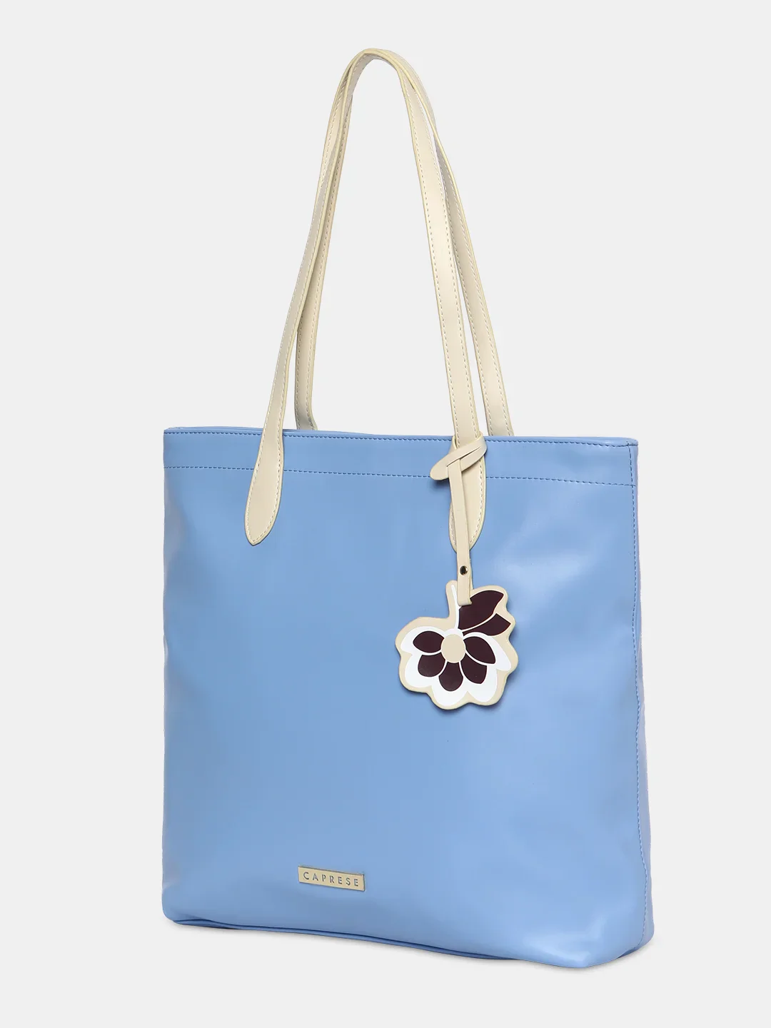 Caprese Sunshine Large Powder Blue Tote Bag - Image 4