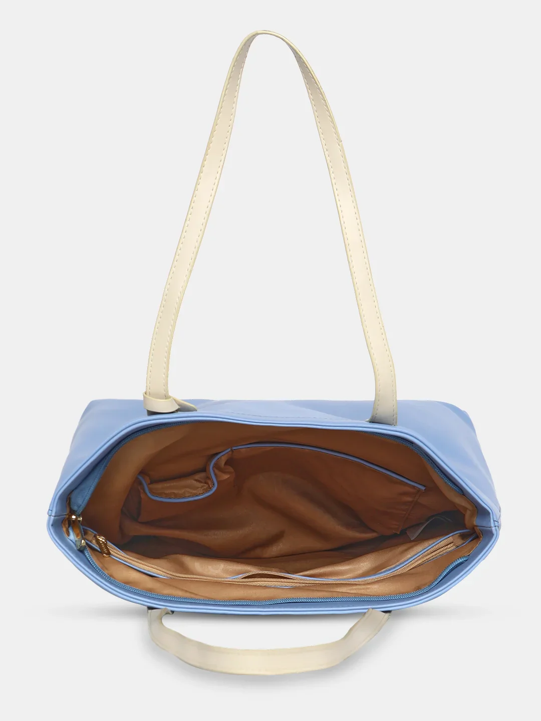 Caprese Sunshine Large Powder Blue Tote Bag - Image 8